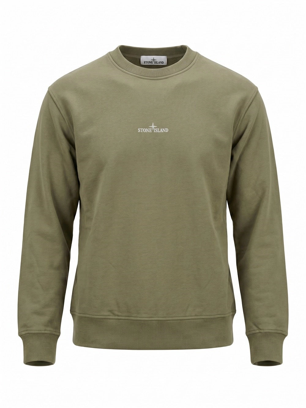 Stone Island Men Organic Cotton Fleece Sweatshirt STONE ISLAND