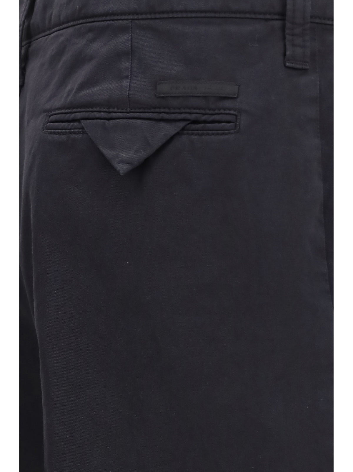 Prada Men Garment Dyed Cotton Pants PRADA