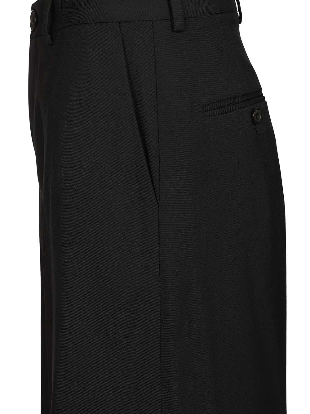 Celine Women Wool Gabardine Dock Trousers CELINE