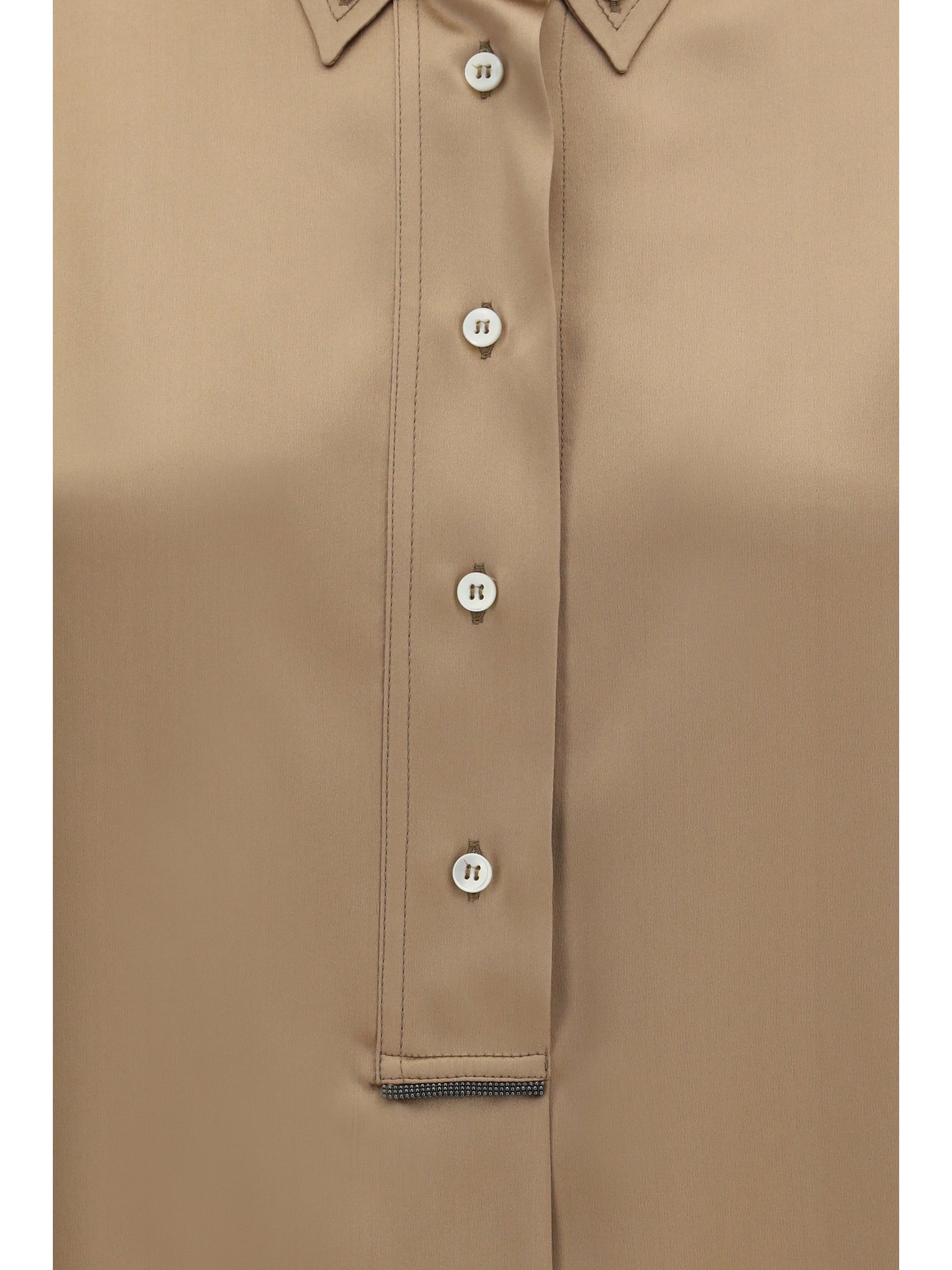 Brunello Cucinelli Women Silk Shirt BRUNELLO CUCINELLI