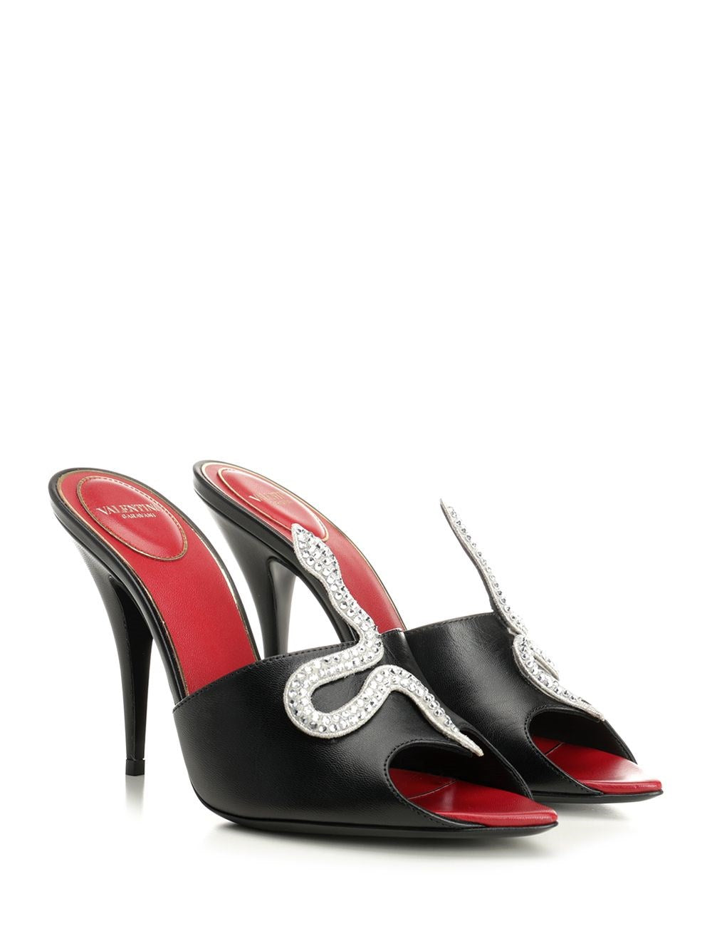 Valentino Garavani Women Vg Coeur Vipère Slide T.105 VALENTINO GARAVANI