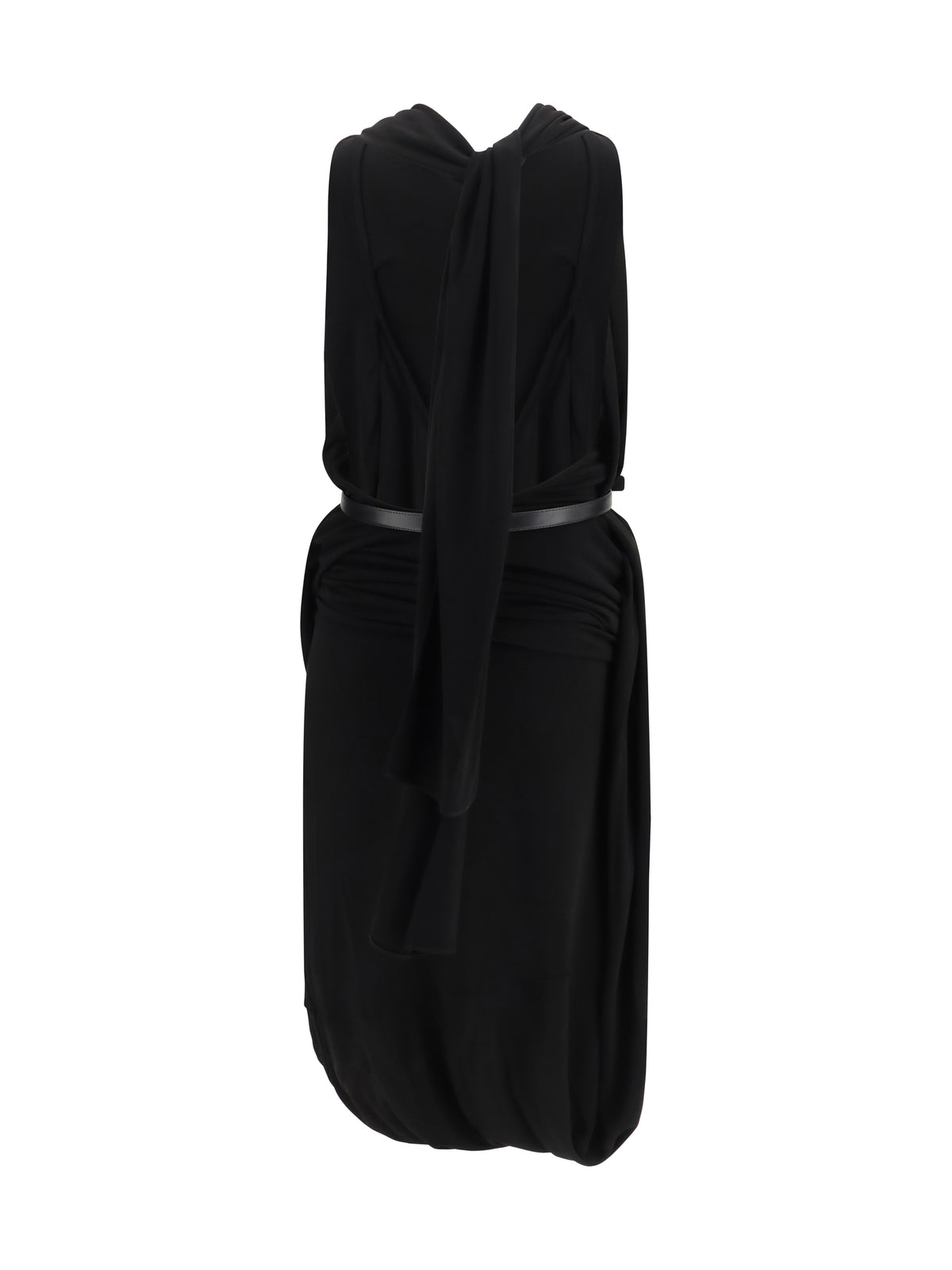Loewe Women Draped Viscose Dress LOEWE