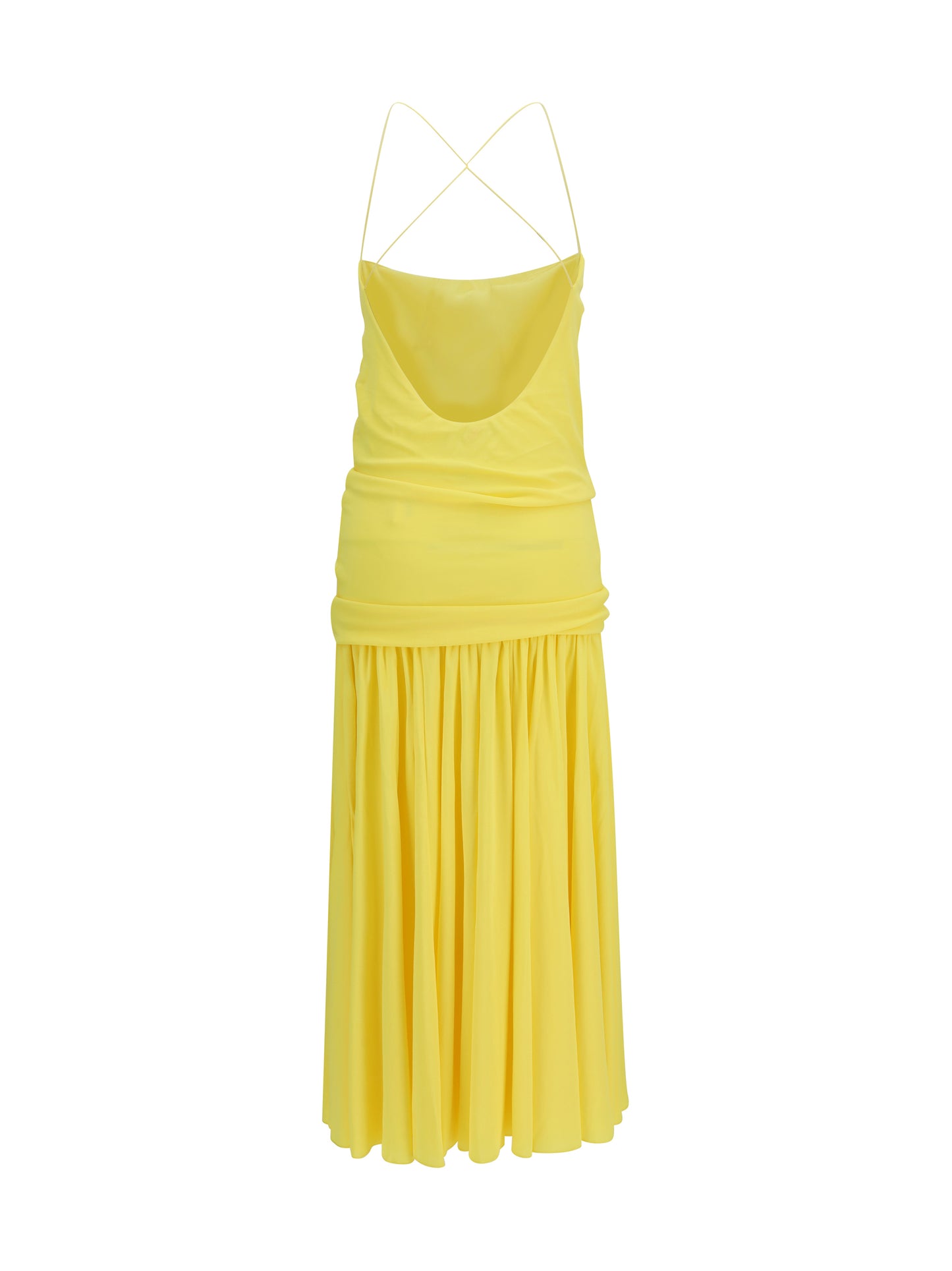 Jacquemus Women Pleated Midi Dress JACQUEMUS