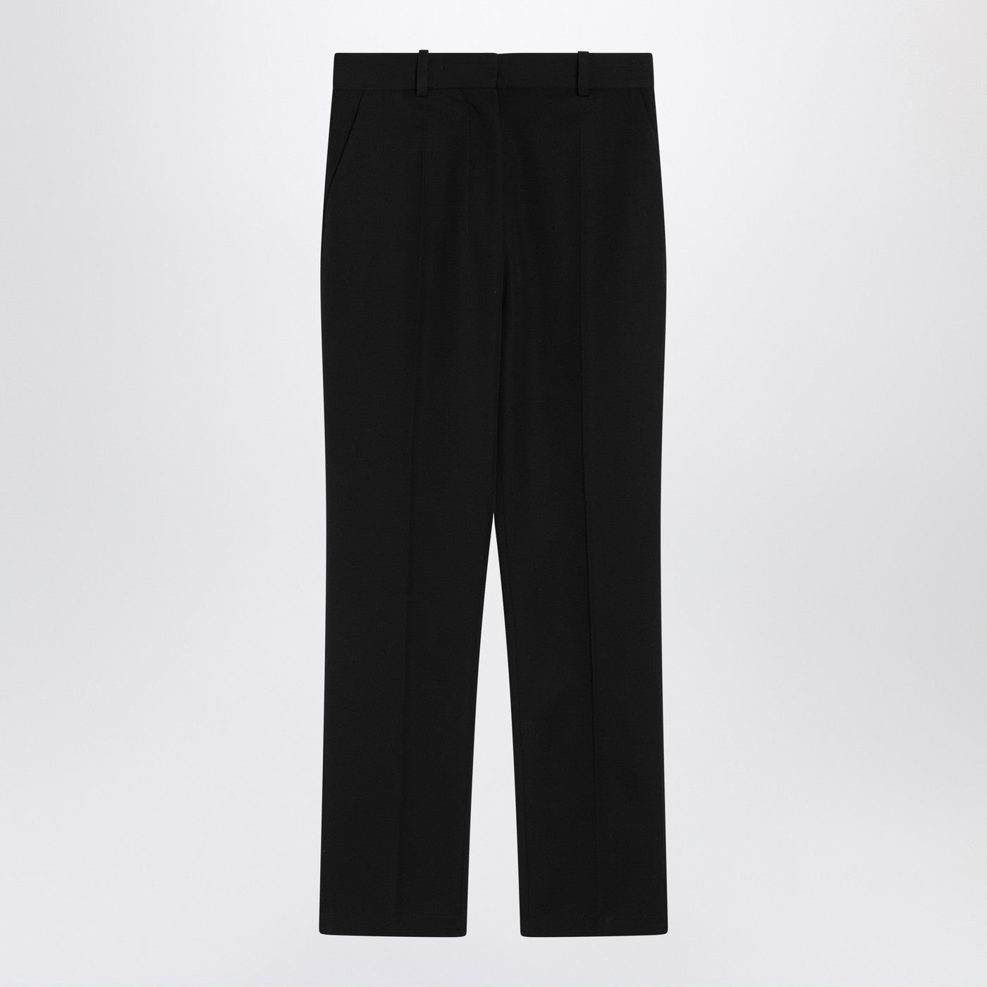 Jacquemus Black Trousers In Cotton Blend Women JACQUEMUS