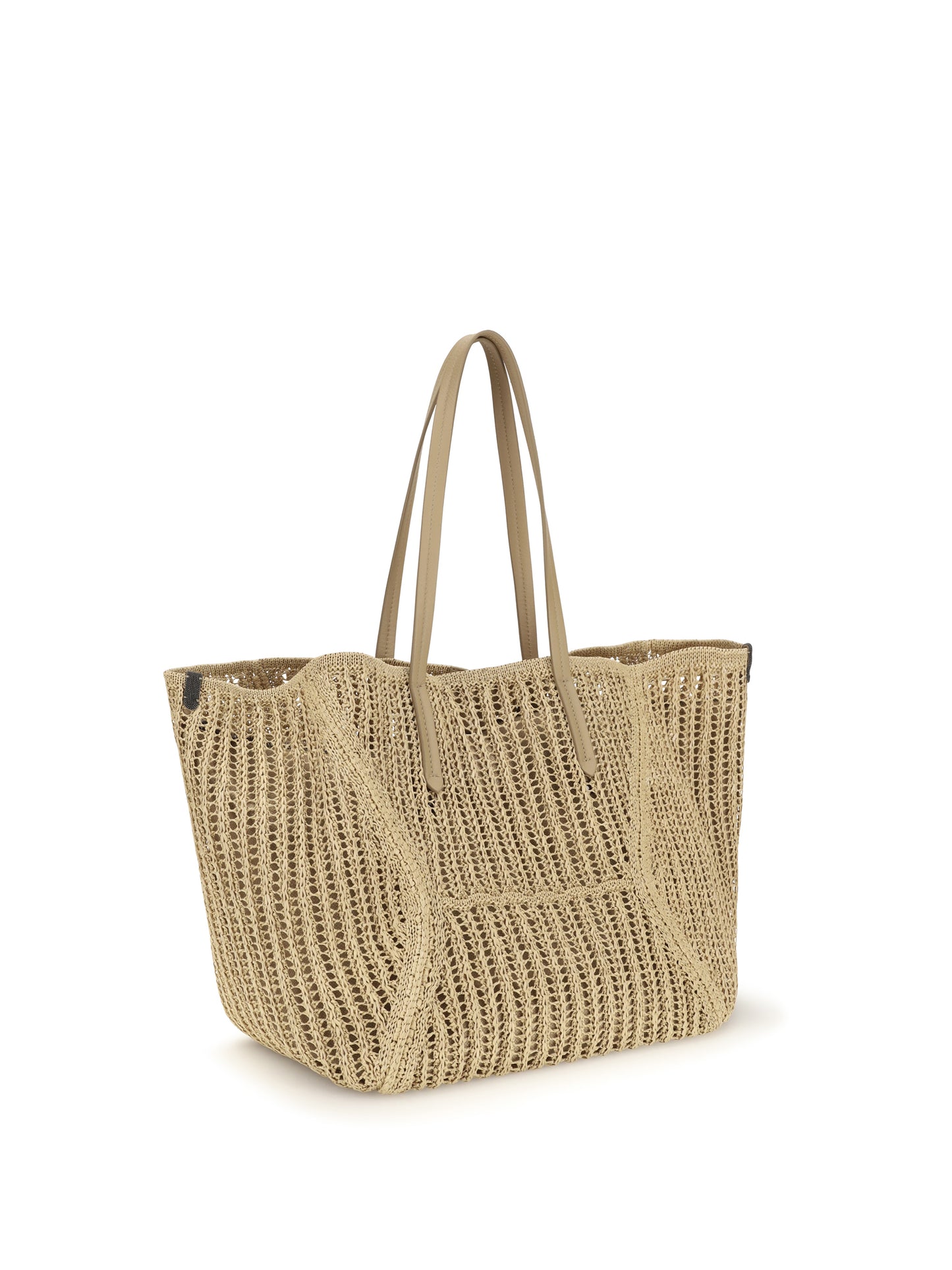 Brunello Cucinelli Women Bc Duo Shoulder Bag In Raffia BRUNELLO CUCINELLI