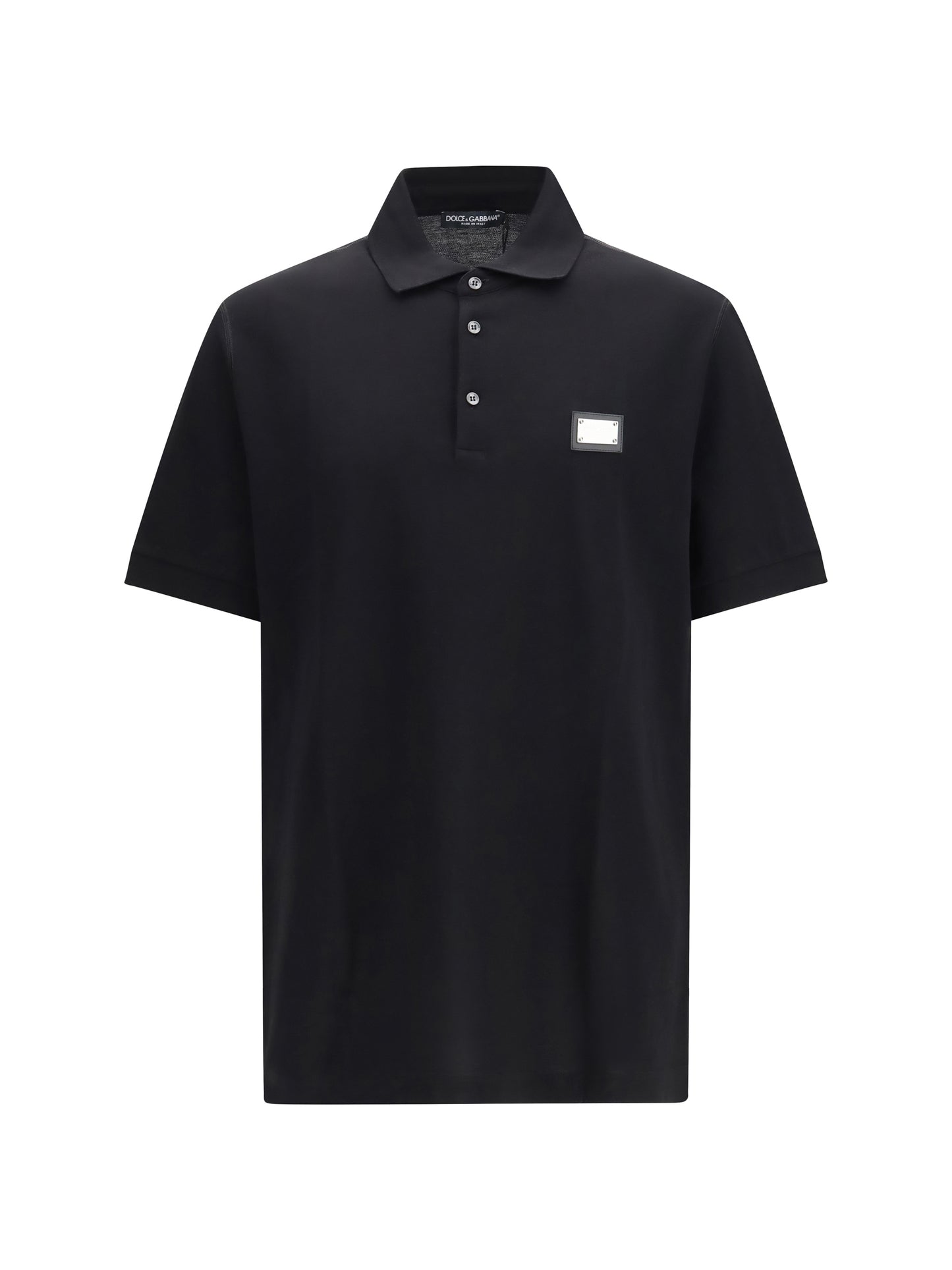 Dolce & Gabbana Men Cotton Piqué Polo DOLCE & GABBANA