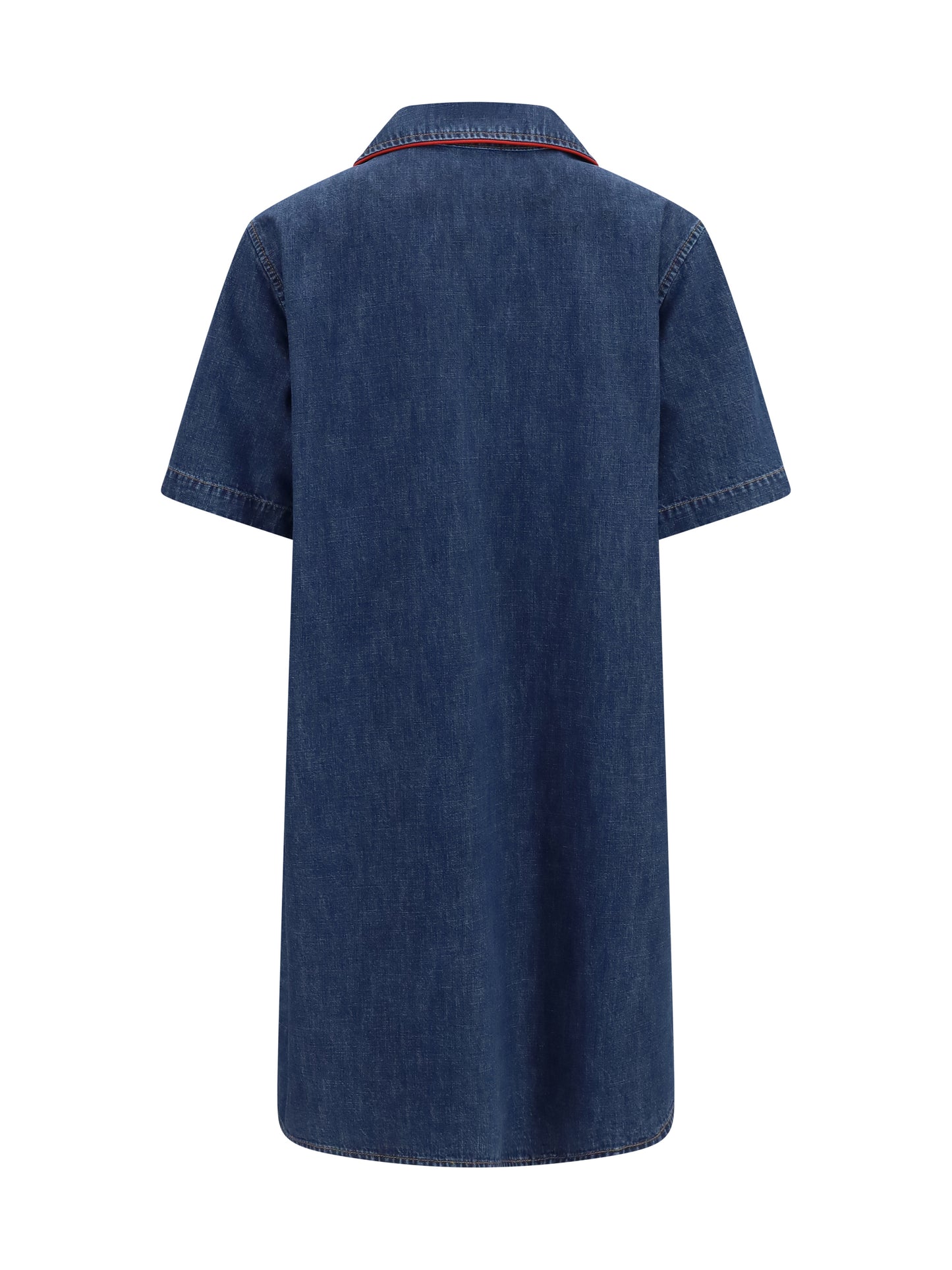 Valentino Women Chambray Denim Dress VALENTINO