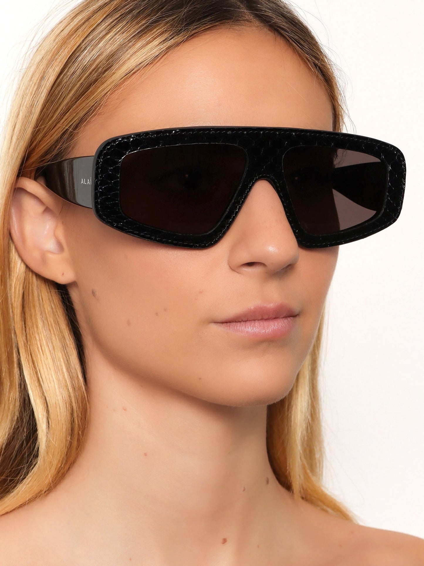 Alaia Women Texturized Acetate Sunglasses ALAIA