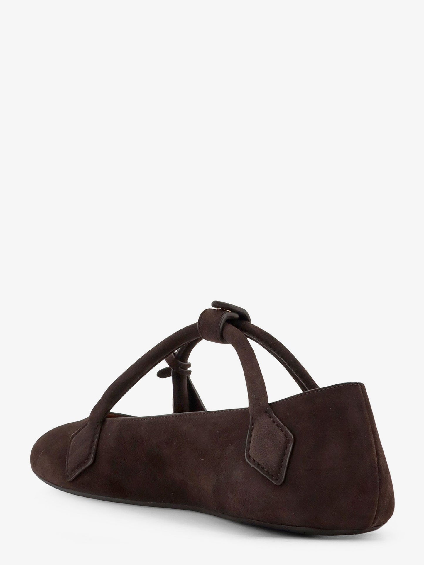 Alaia Women Le Teckel Suede Ballet Flats ALAIA