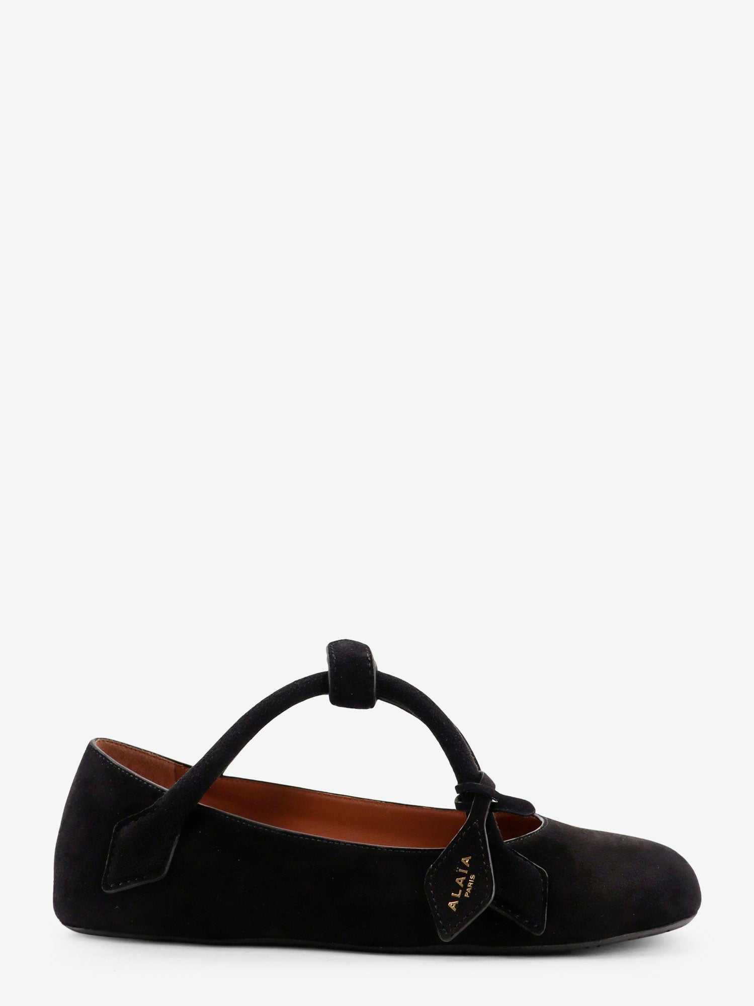 Alaia Women Le Teckel Suede Ballet Flats ALAIA