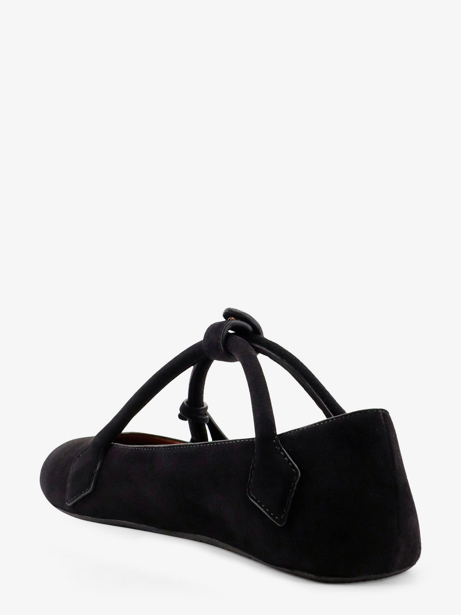 Alaia Women Le Teckel Suede Ballet Flats ALAIA