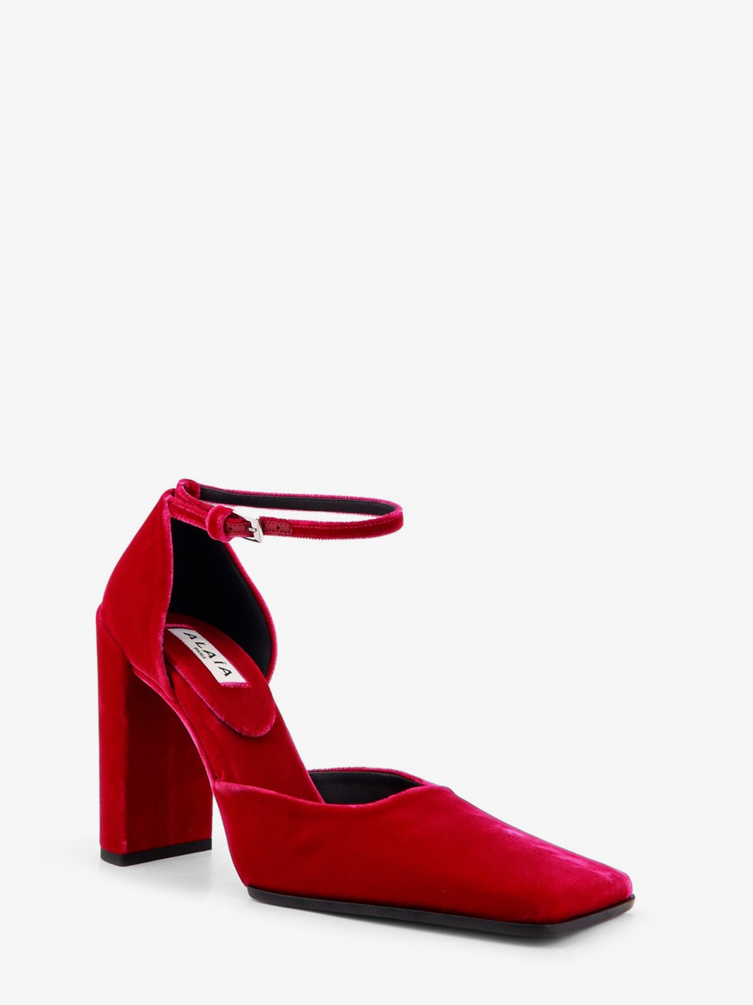 Alaia Women D' Orsay 90 Velvet Decollete ALAIA