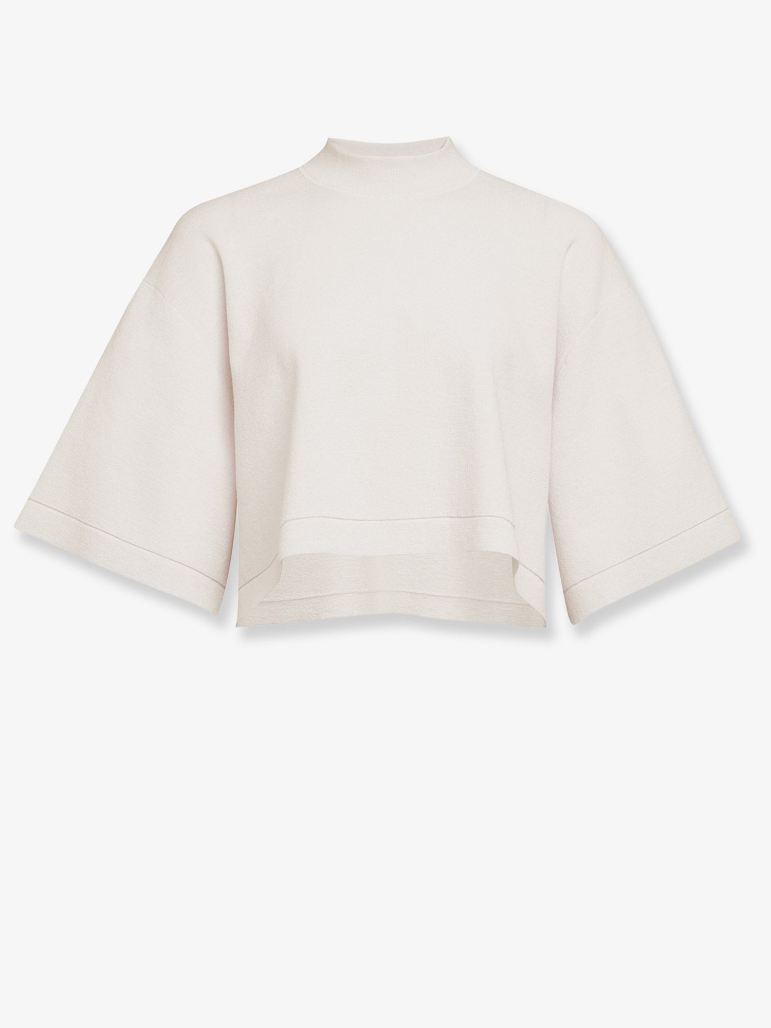 Alaia Women Cropped Cotton Blend Top ALAIA