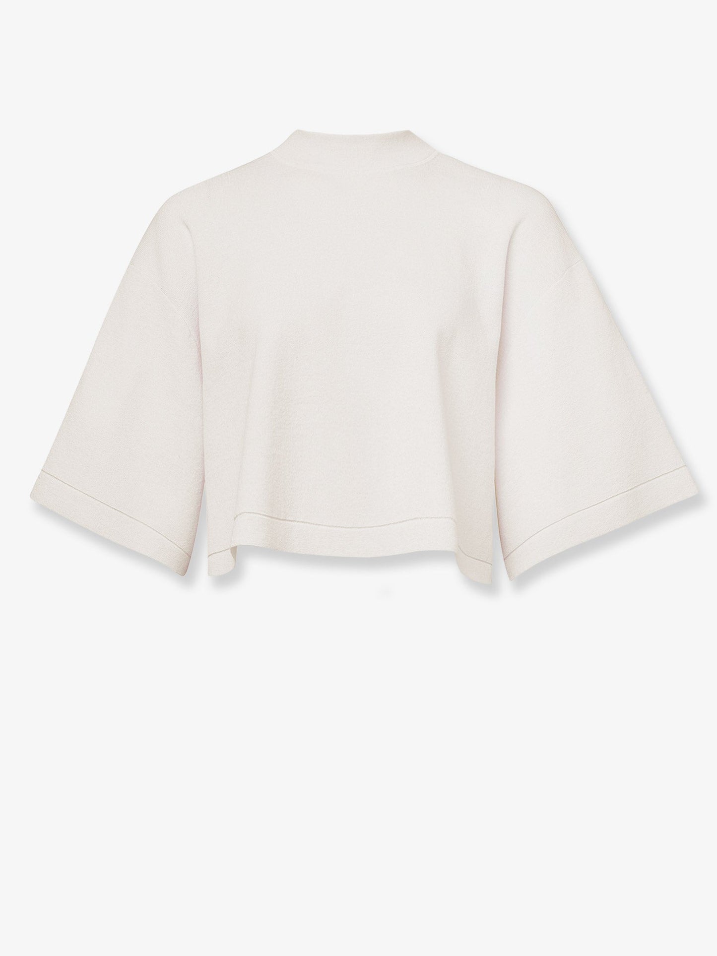 Alaia Women Cropped Cotton Blend Top ALAIA