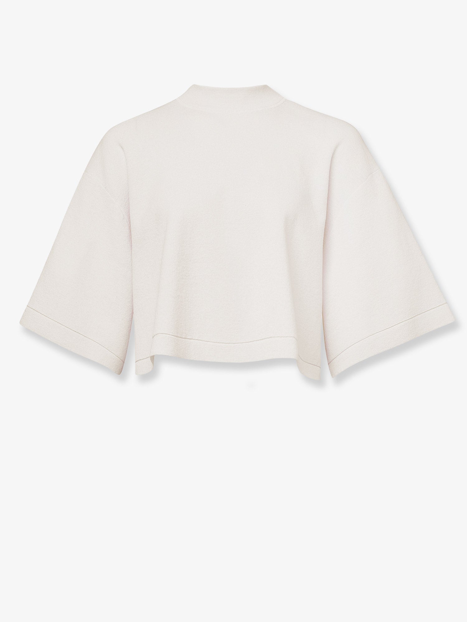 Alaia Women Cropped Cotton Blend Top ALAIA