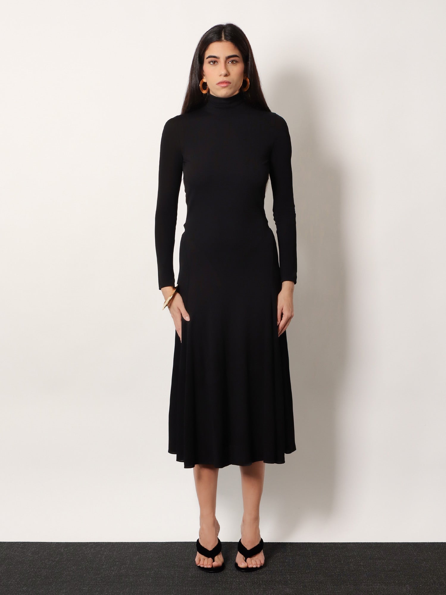 Alaia Women Viscose Long Heart Dress ALAIA