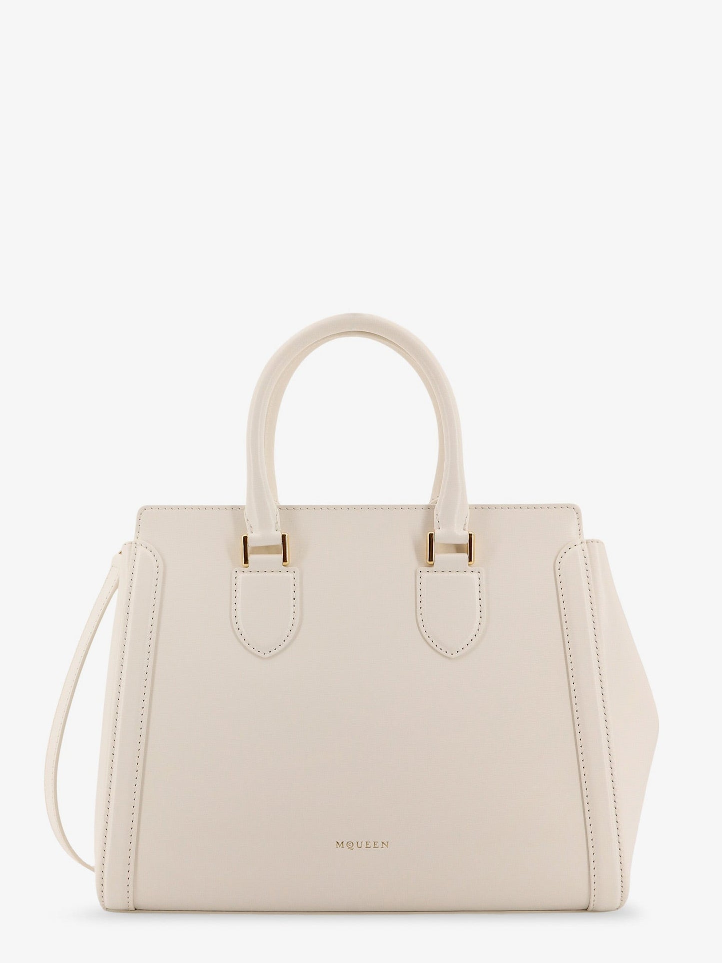 Alexander Mcqueen Women Birdee Large Leather Shoulder Bag ALEXANDER MCQUEEN
