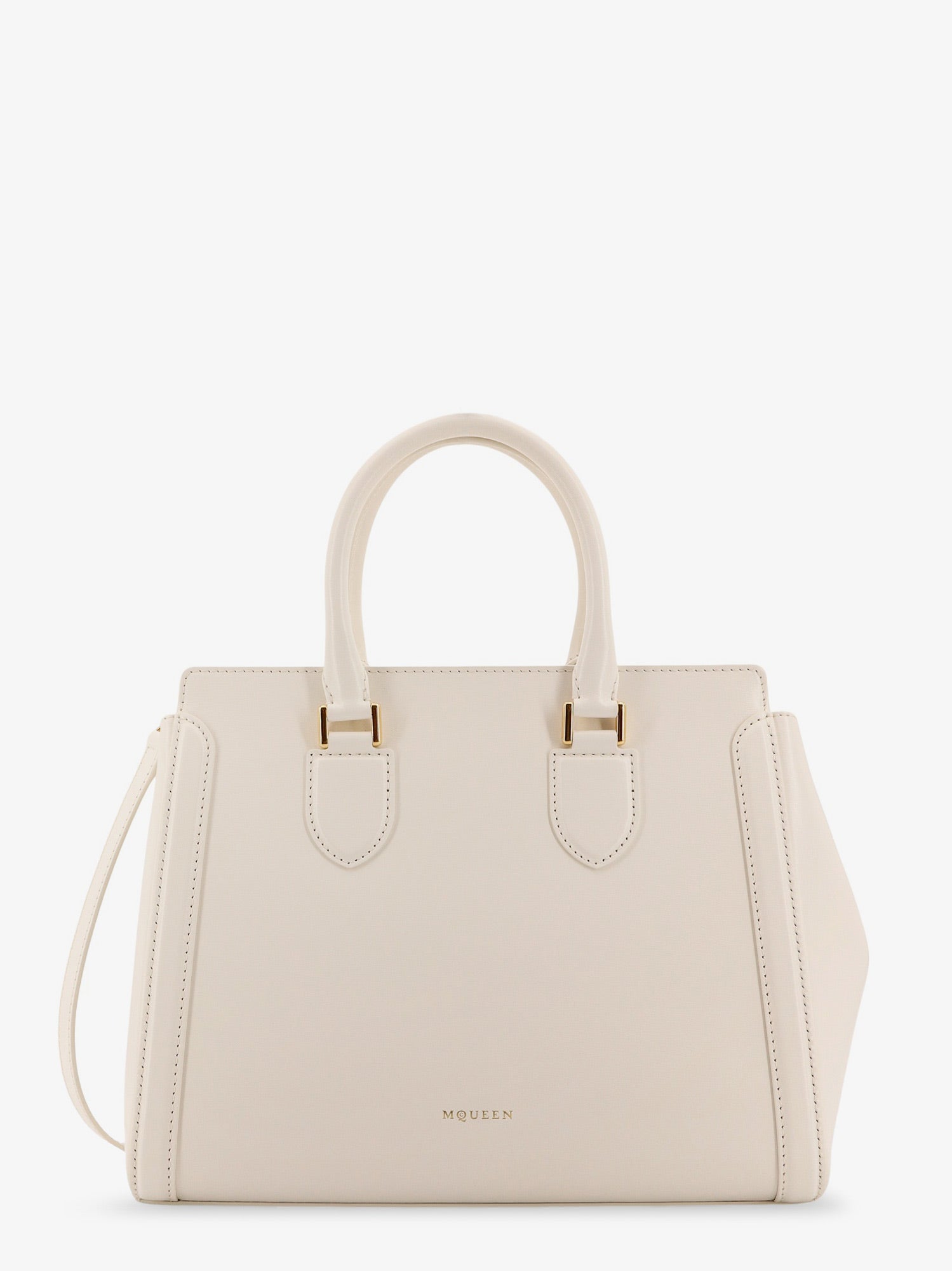 Alexander Mcqueen Women Birdee Large Leather Shoulder Bag ALEXANDER MCQUEEN