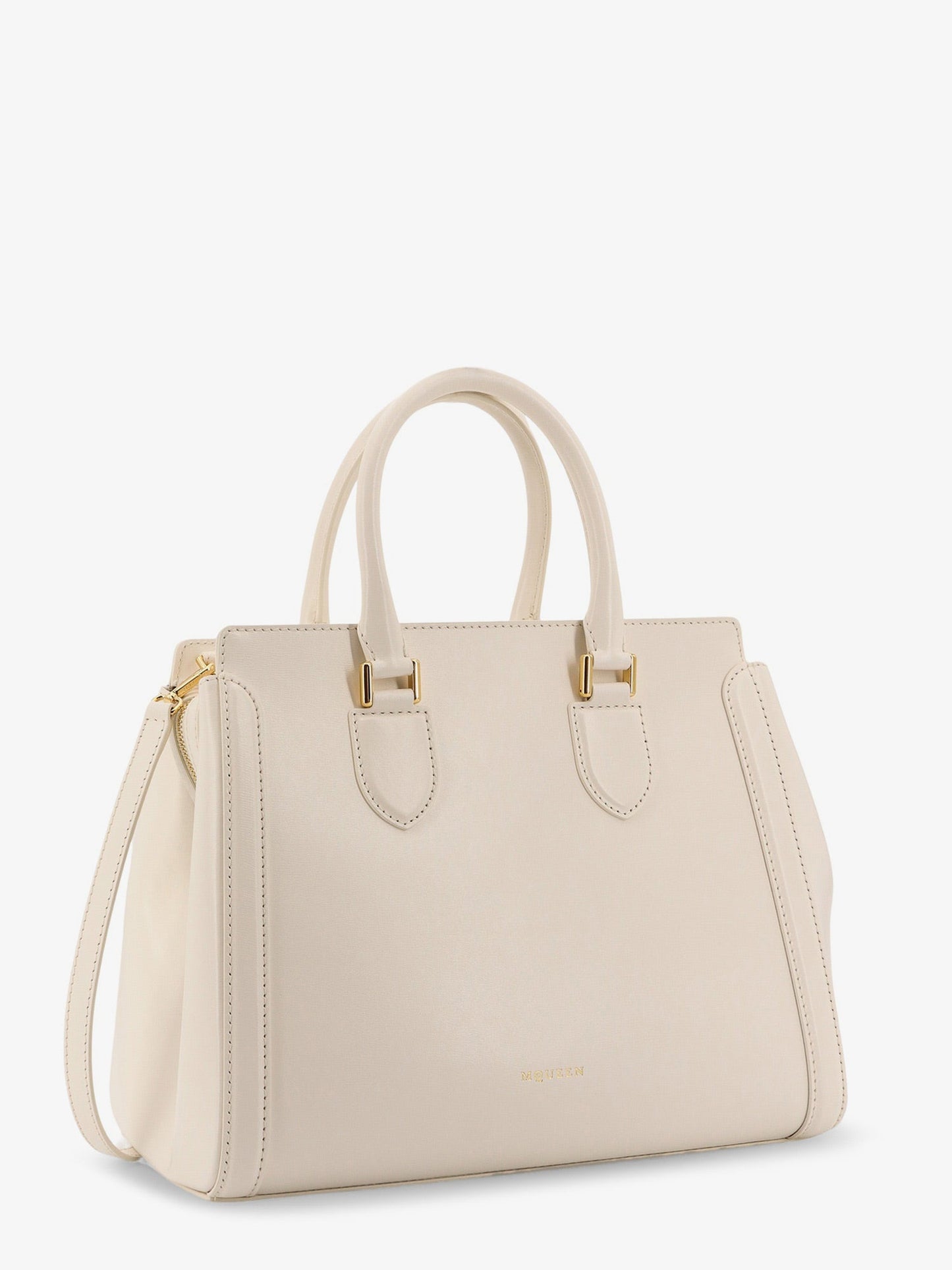 Alexander Mcqueen Women Birdee Large Leather Shoulder Bag ALEXANDER MCQUEEN