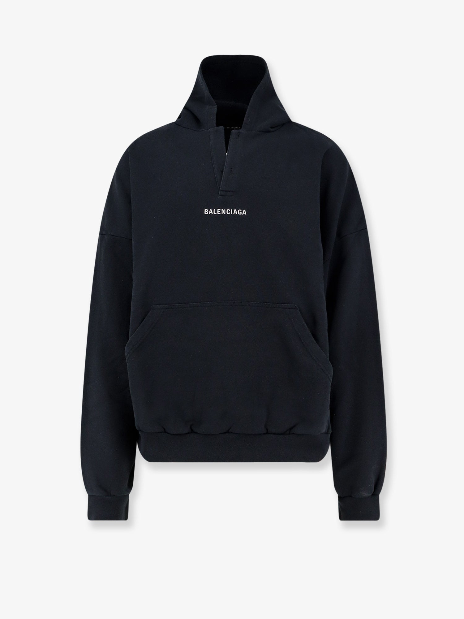 Balenciaga Men Cotton Hooded Sweatshirt BALENCIAGA