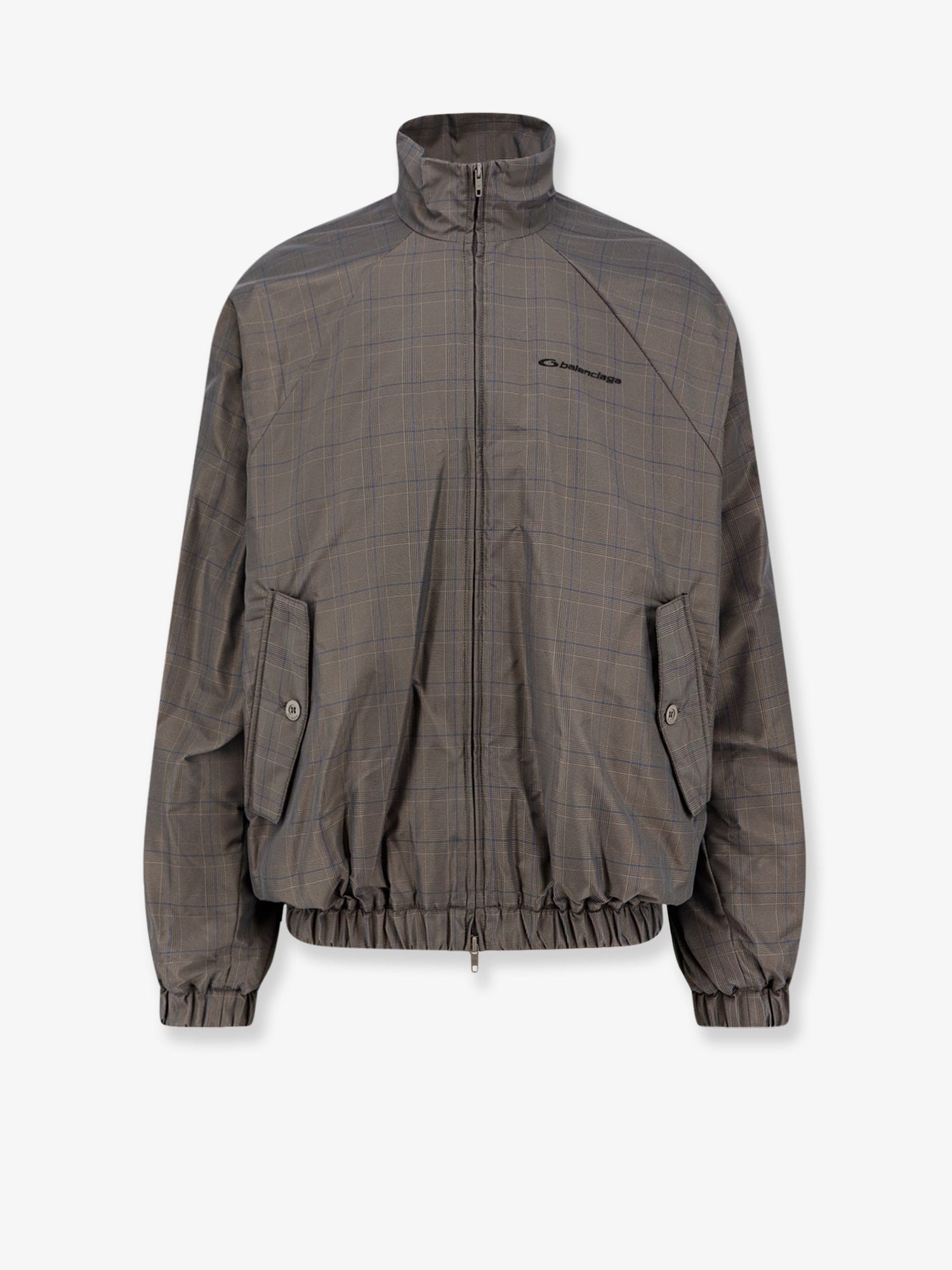 Balenciaga Men Madras Nylon Jacket BALENCIAGA
