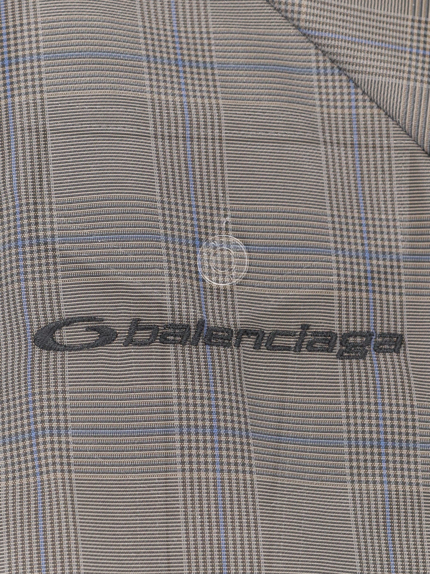 Balenciaga Men Madras Nylon Jacket BALENCIAGA