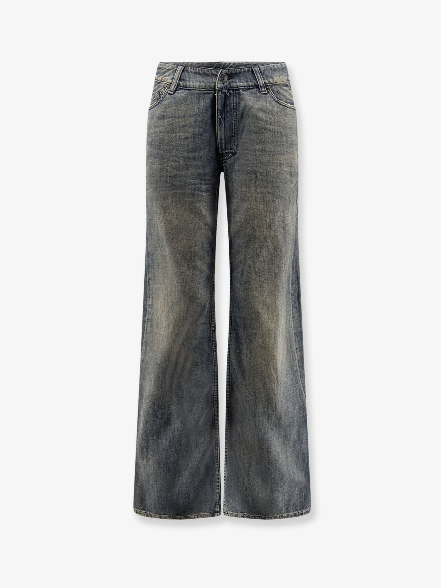 Balenciaga Women Curved Waist Pants Jeans BALENCIAGA