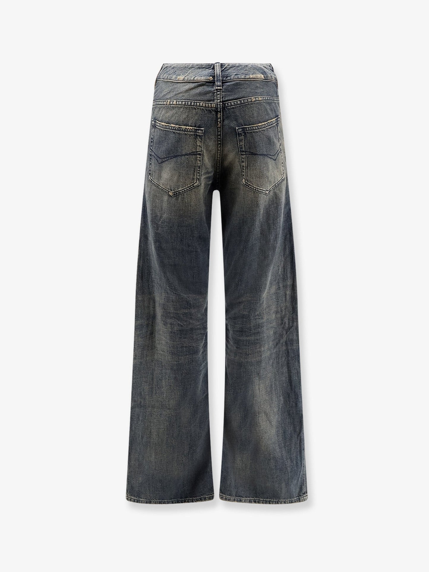Balenciaga Women Curved Waist Pants Jeans BALENCIAGA