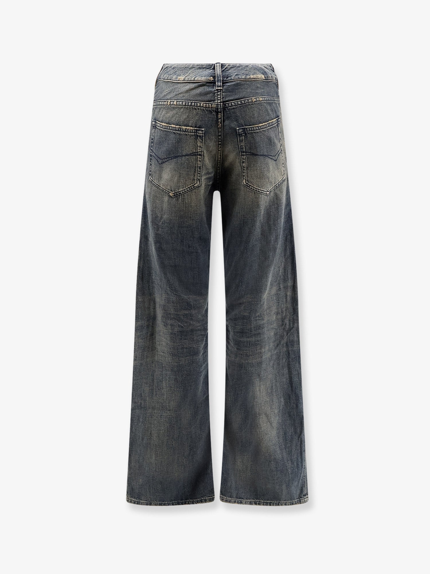 Balenciaga Women Curved Waist Pants Jeans BALENCIAGA
