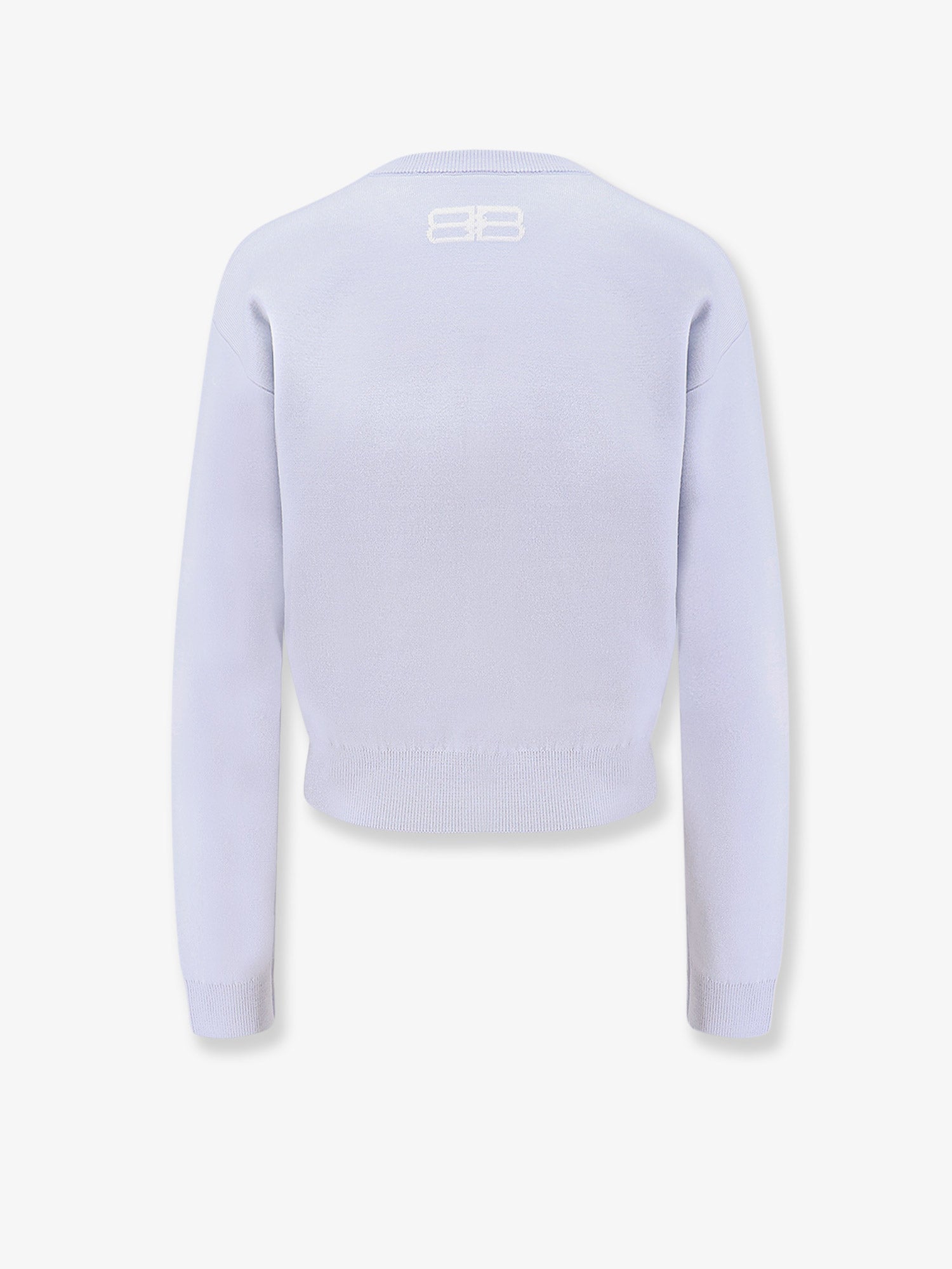 Balenciaga Women Wool And Cotton Blend Sweater BALENCIAGA