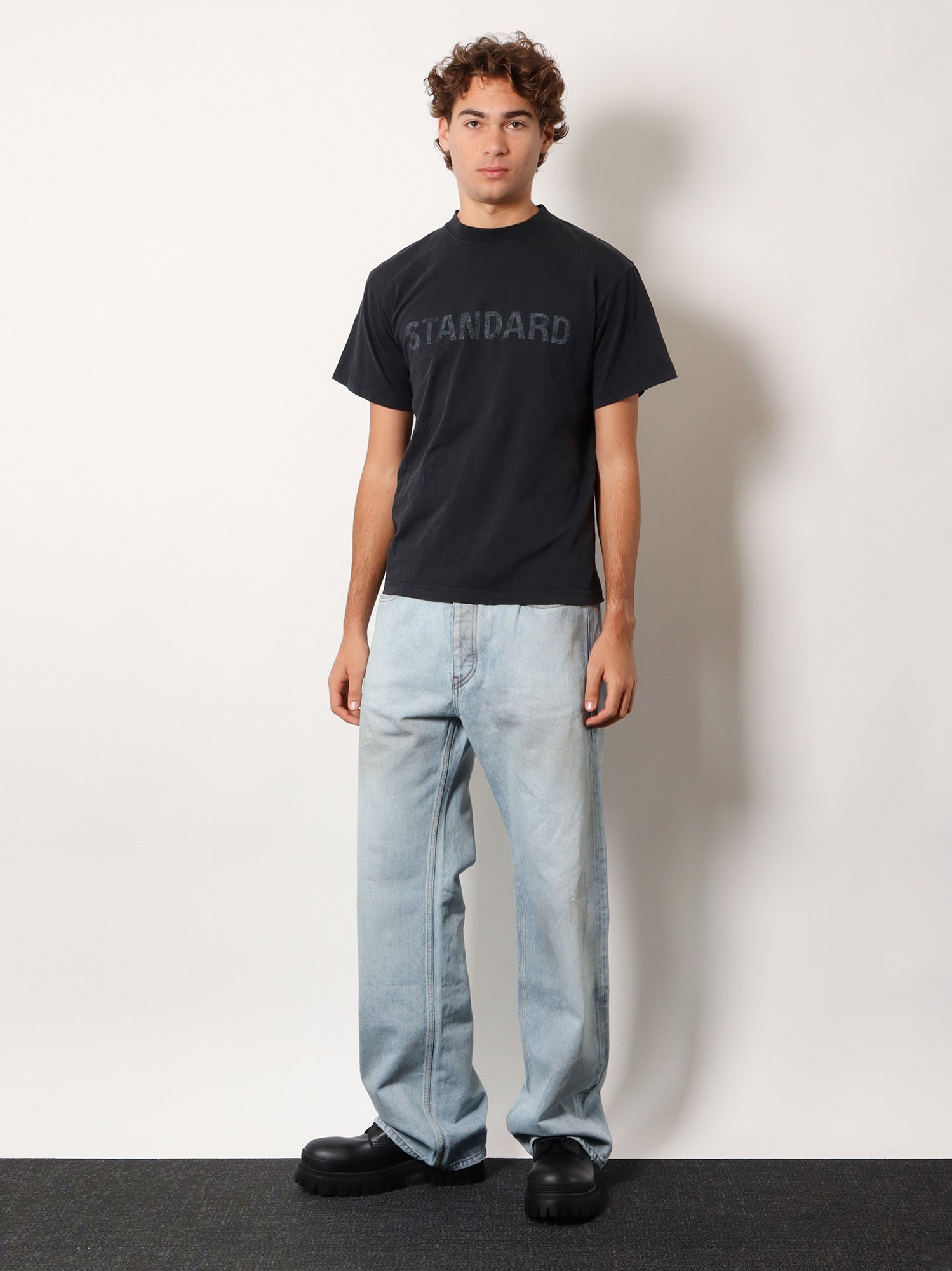 Balenciaga Men Standard Cotton T-Shirt BALENCIAGA