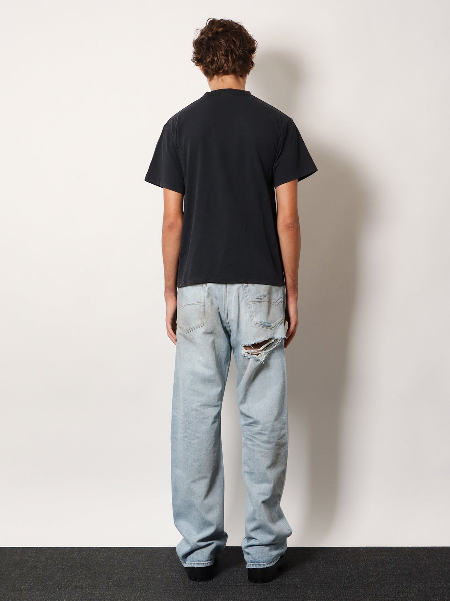 Balenciaga Men Standard Cotton T-Shirt BALENCIAGA