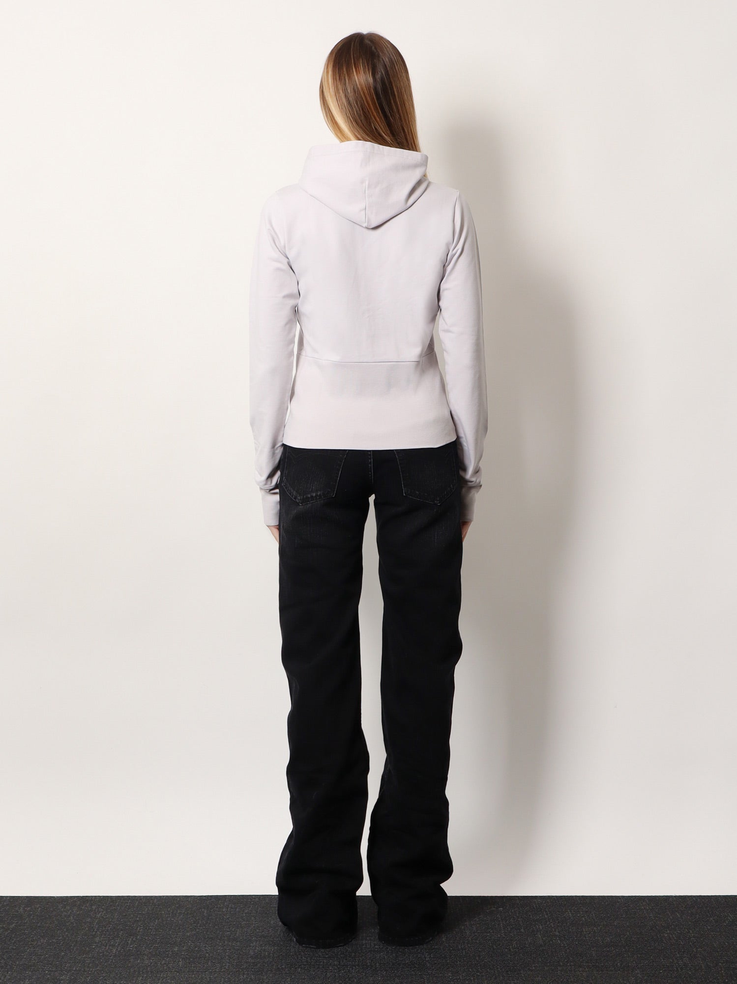 Balenciaga Women Cotton Hooded Sweatshirt BALENCIAGA