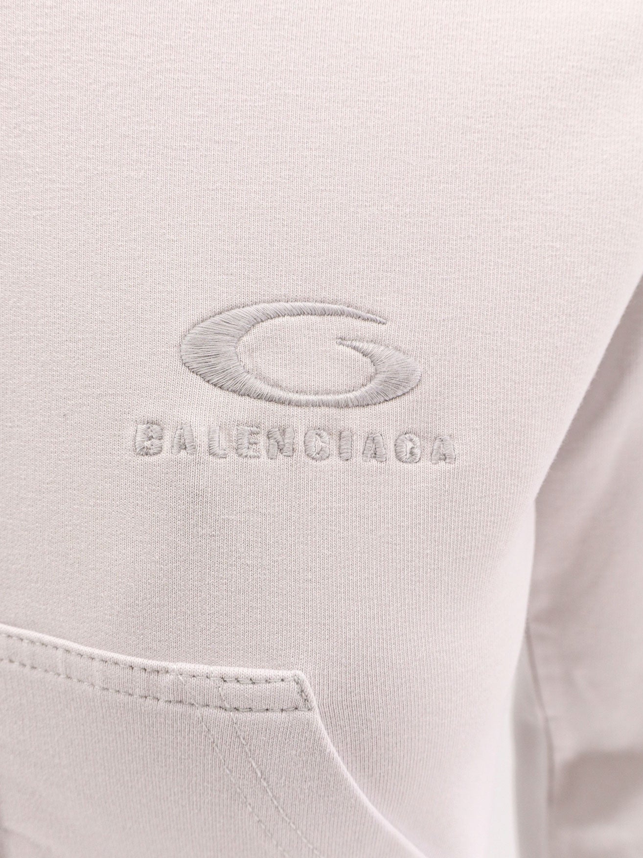 Balenciaga Women Cotton Hooded Sweatshirt BALENCIAGA