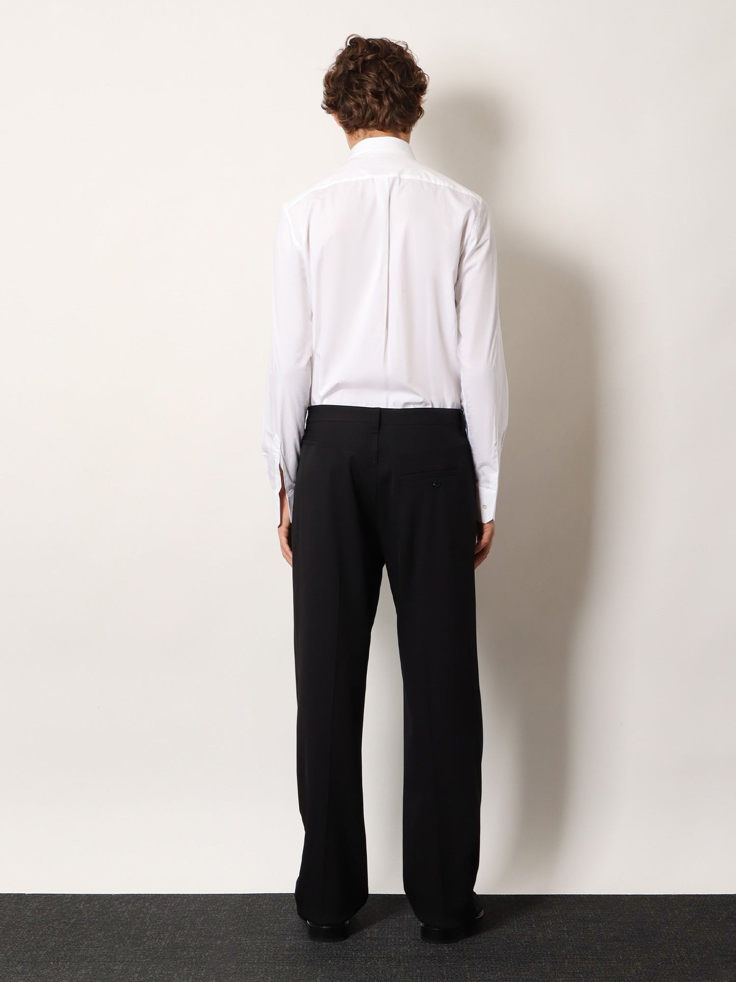 Balenciaga Men Straight Fit Cotton Trousers BALENCIAGA