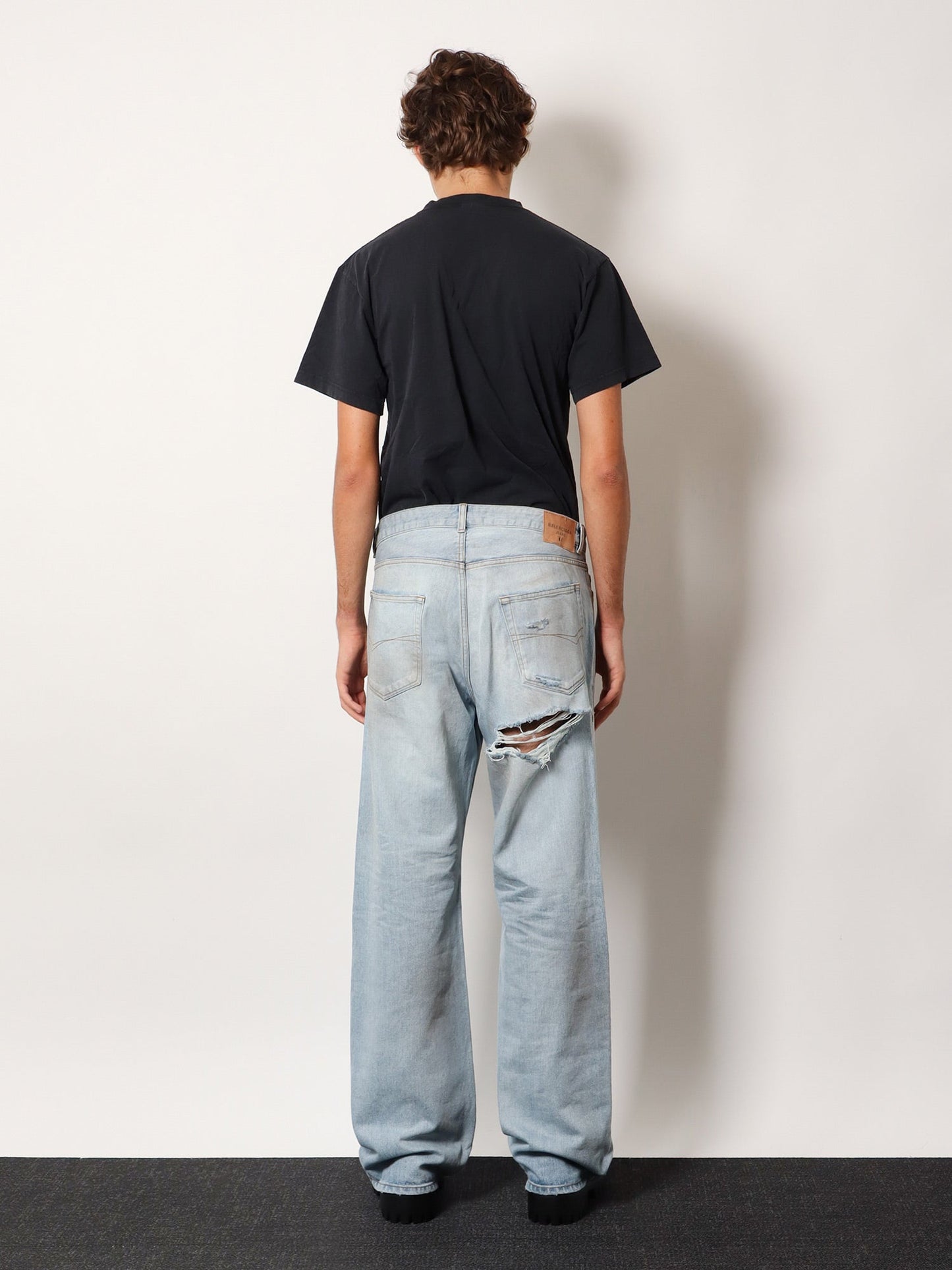 Balenciaga Men Distressed Jeans BALENCIAGA