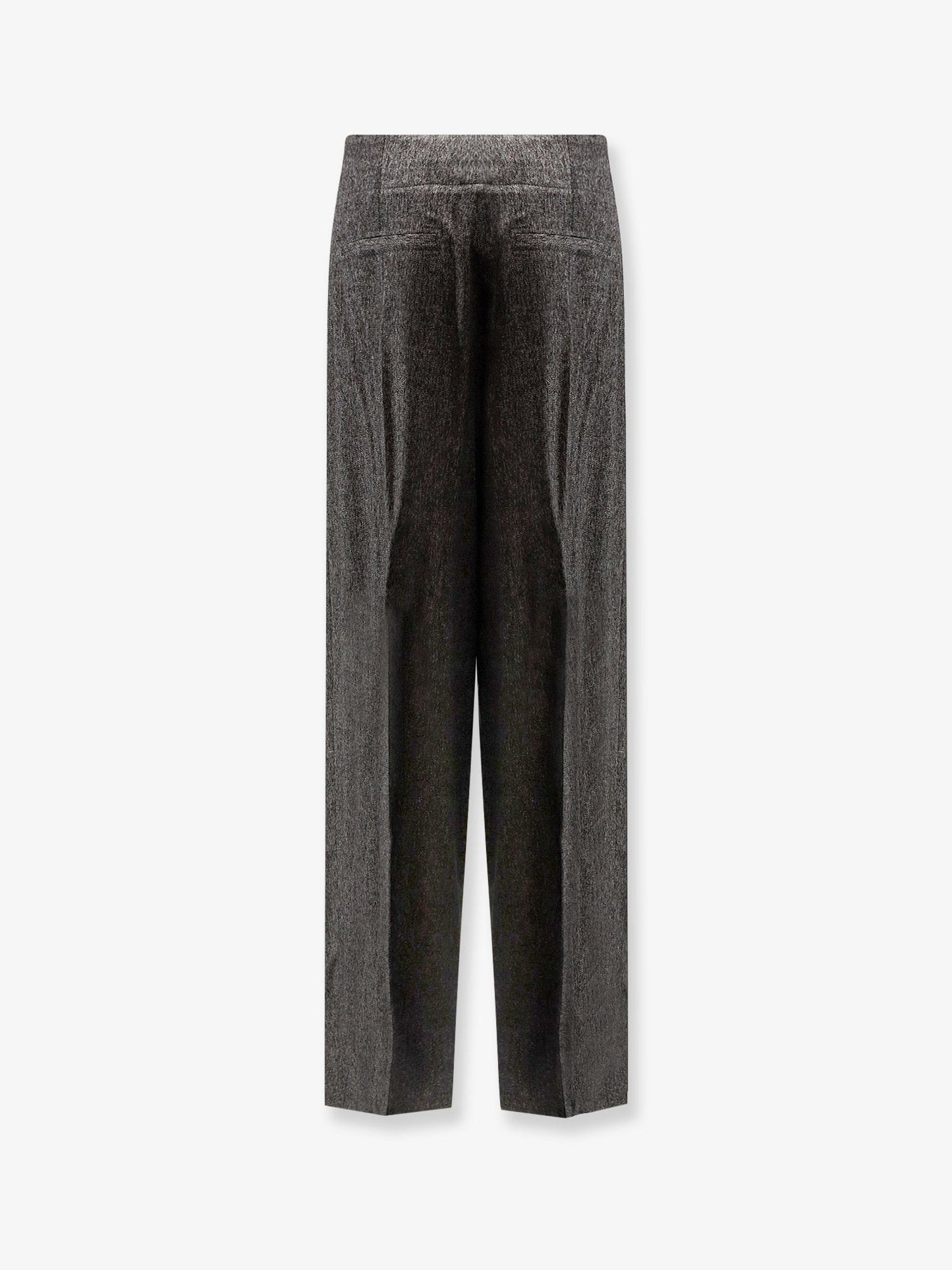 Boss Women Telda Viscose And Virgin Wool Trousers BOSS