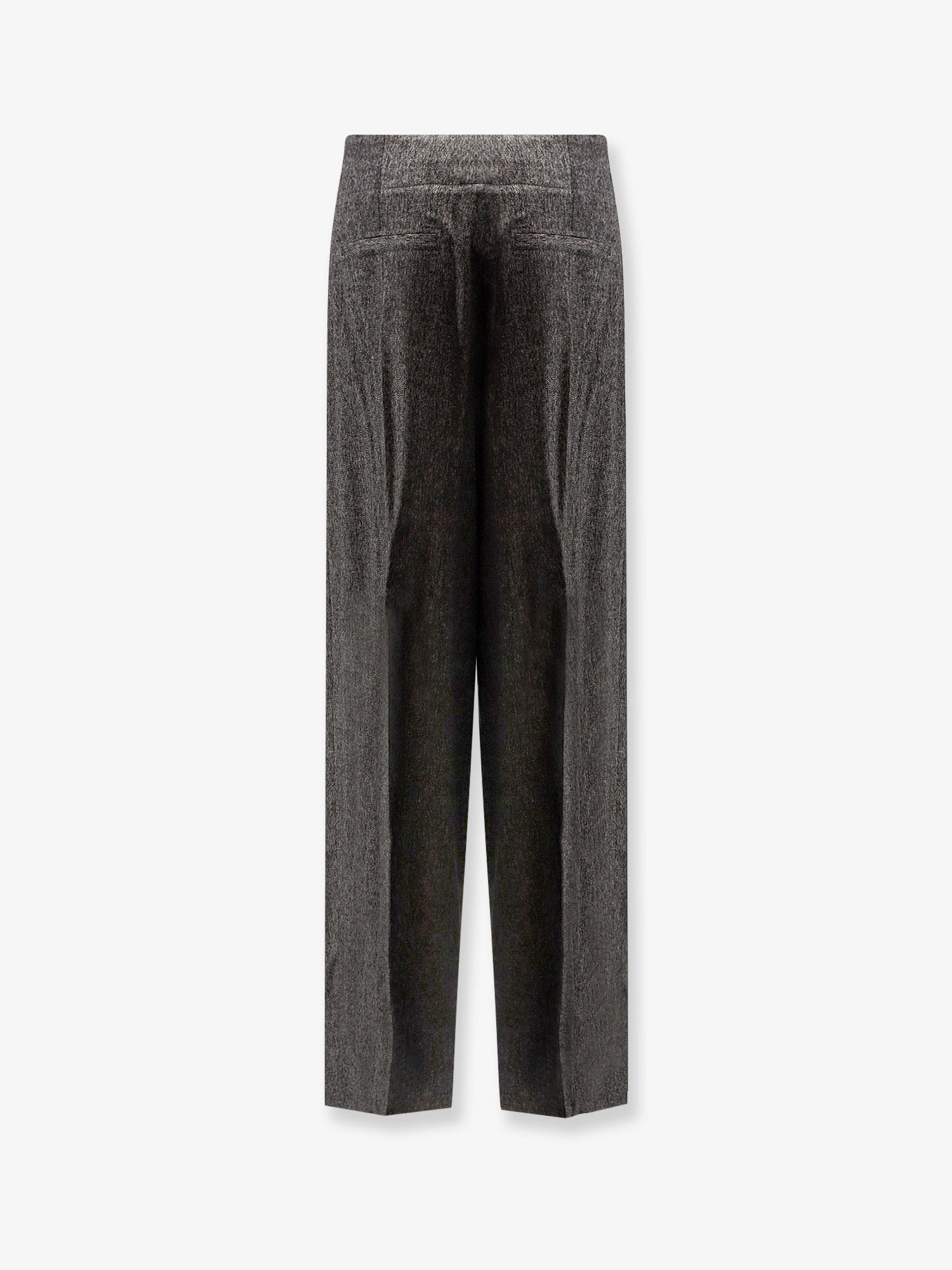 Boss Women Telda Viscose And Virgin Wool Trousers BOSS