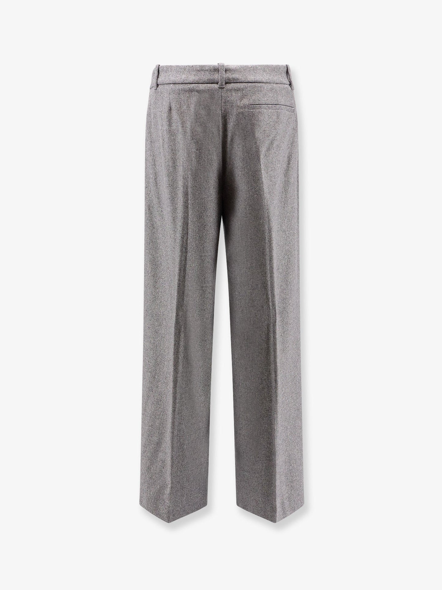Boss Women Melange Wool Blend Trousers BOSS