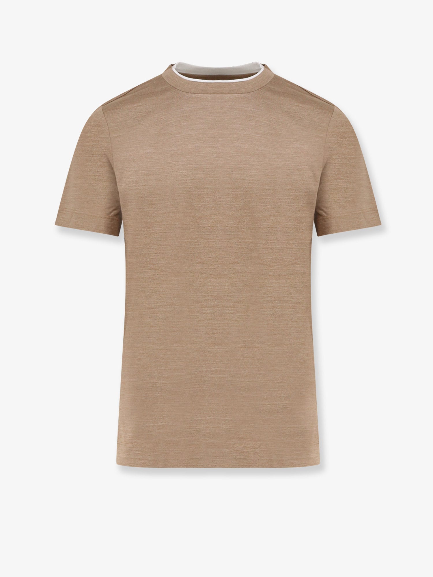 Boss Men Cotton And Silk T-Shirt BOSS