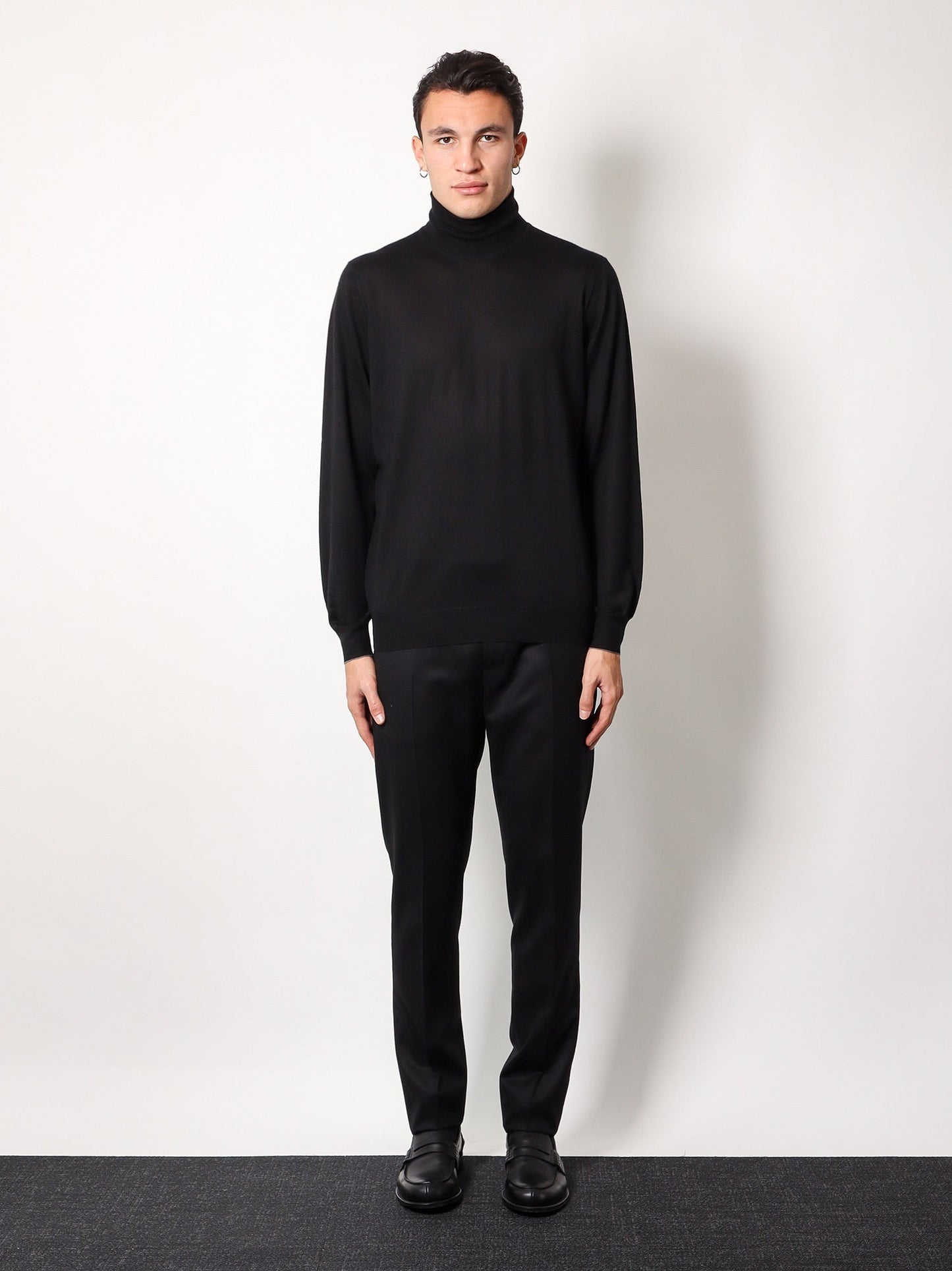 Brunello Cucinelli Men Cashmere And Silk Turtleneck BRUNELLO CUCINELLI