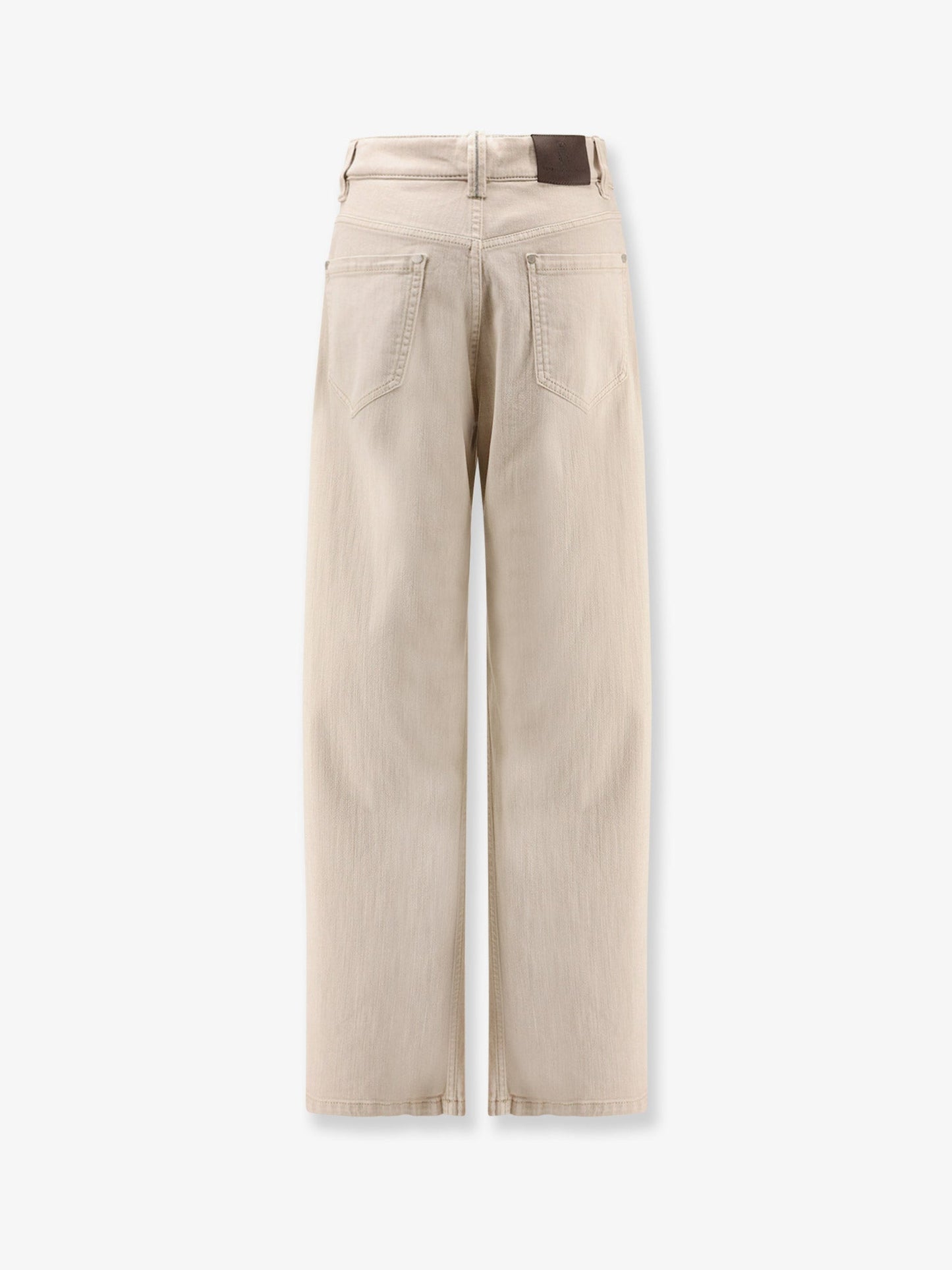 Brunello Cucinelli Women The Loose Barrel Jean Denim Trousers BRUNELLO CUCINELLI