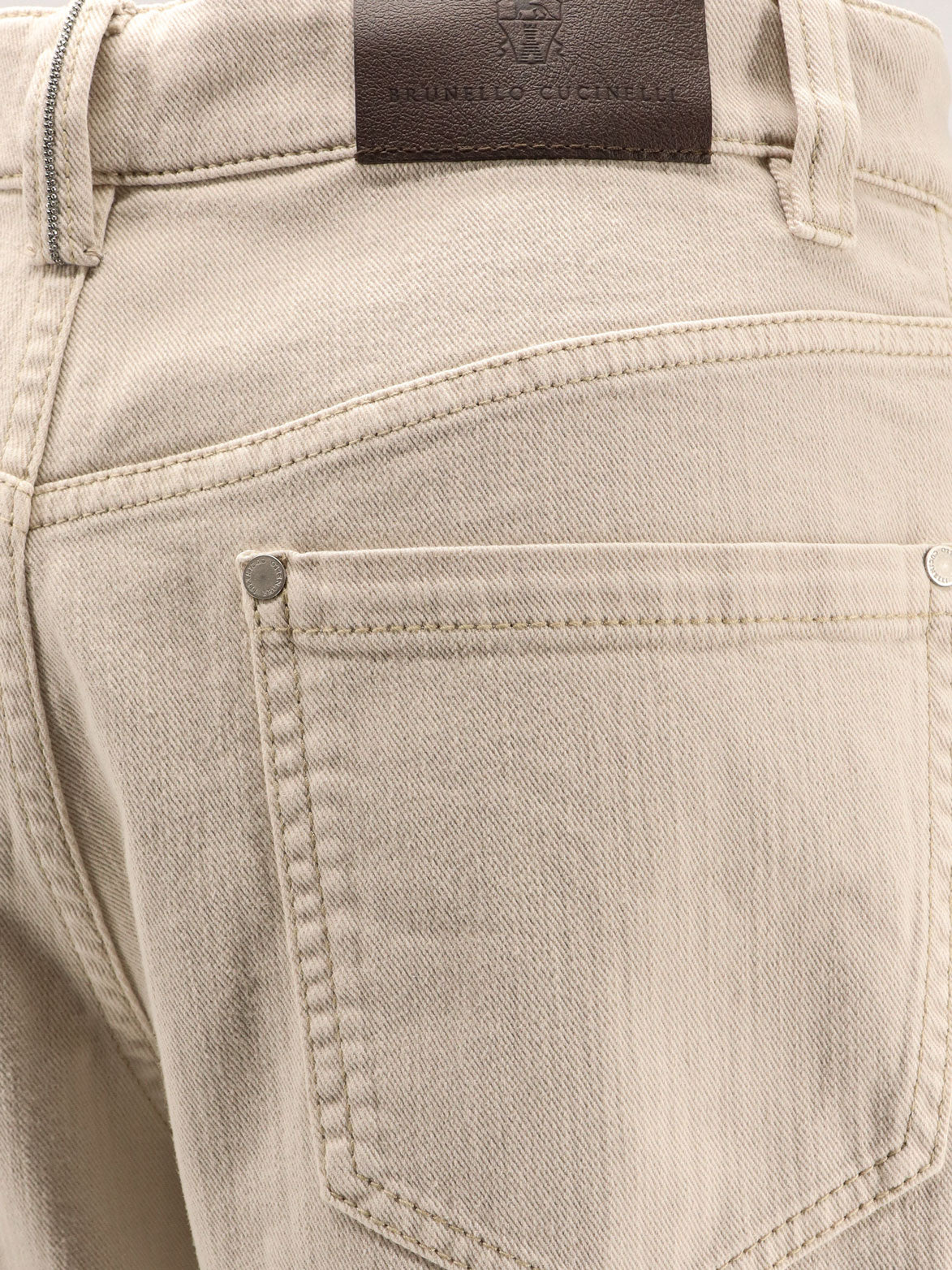 Brunello Cucinelli Women The Loose Barrel Jean Denim Trousers BRUNELLO CUCINELLI