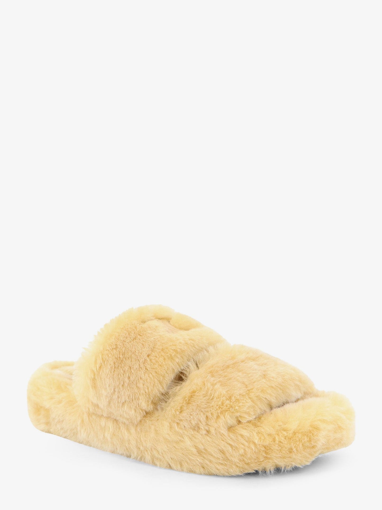 Celine Women Triomphe Slide 05 Shearling Sandals CELINE