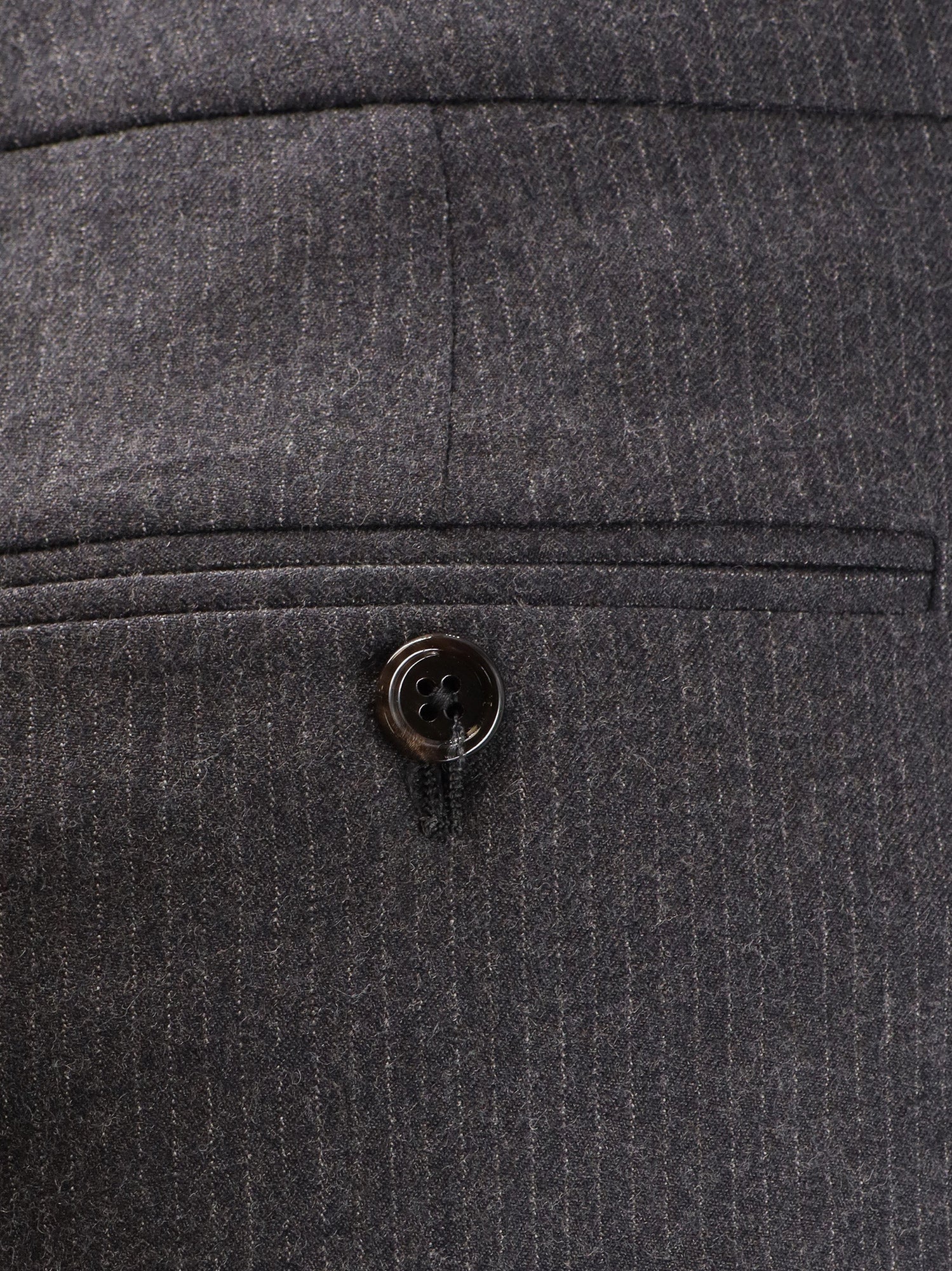 Celine Men Pinstripe Wool Trousers CELINE