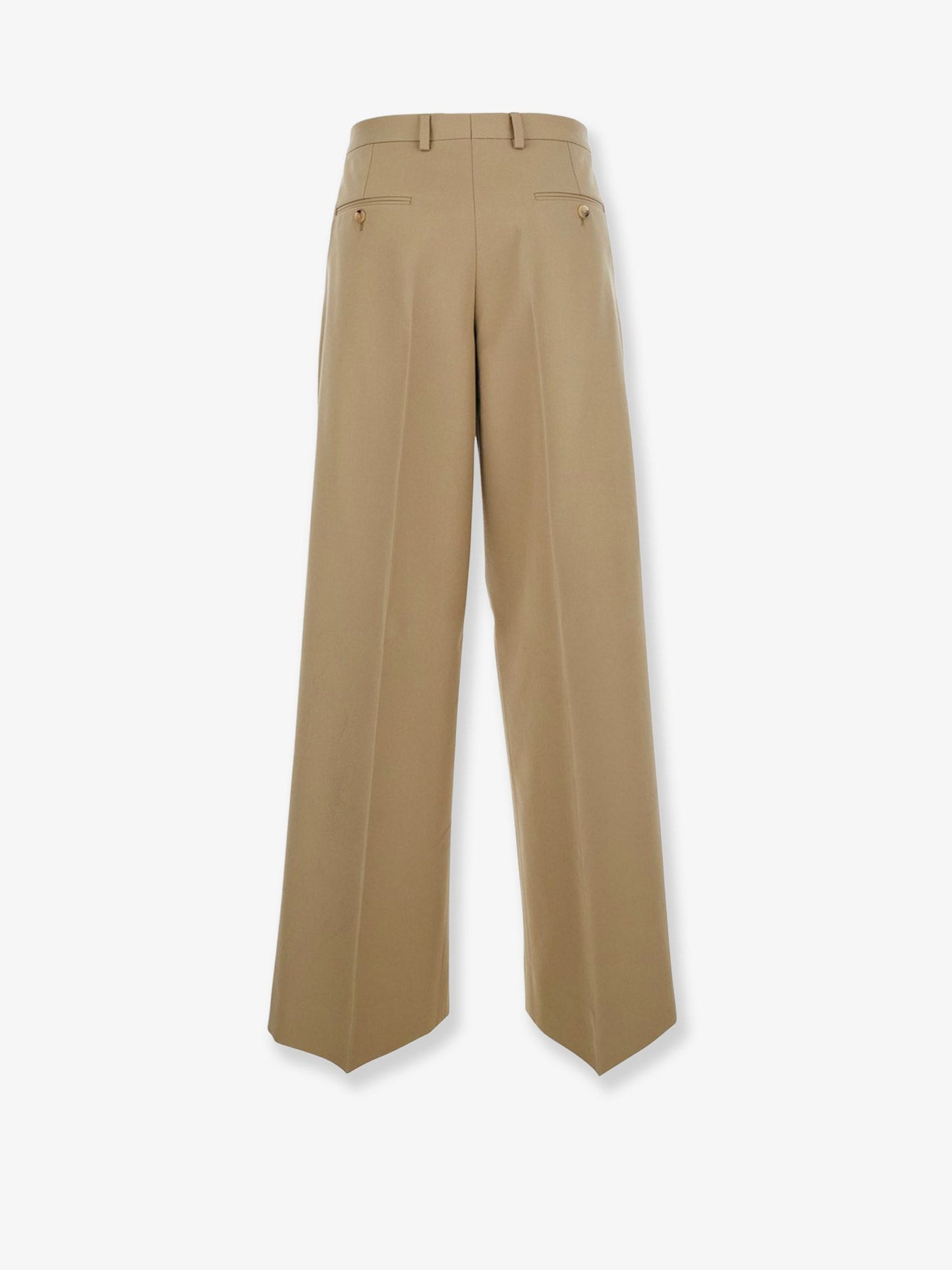 Celine Women Wool And Cotton Trousers CELINE