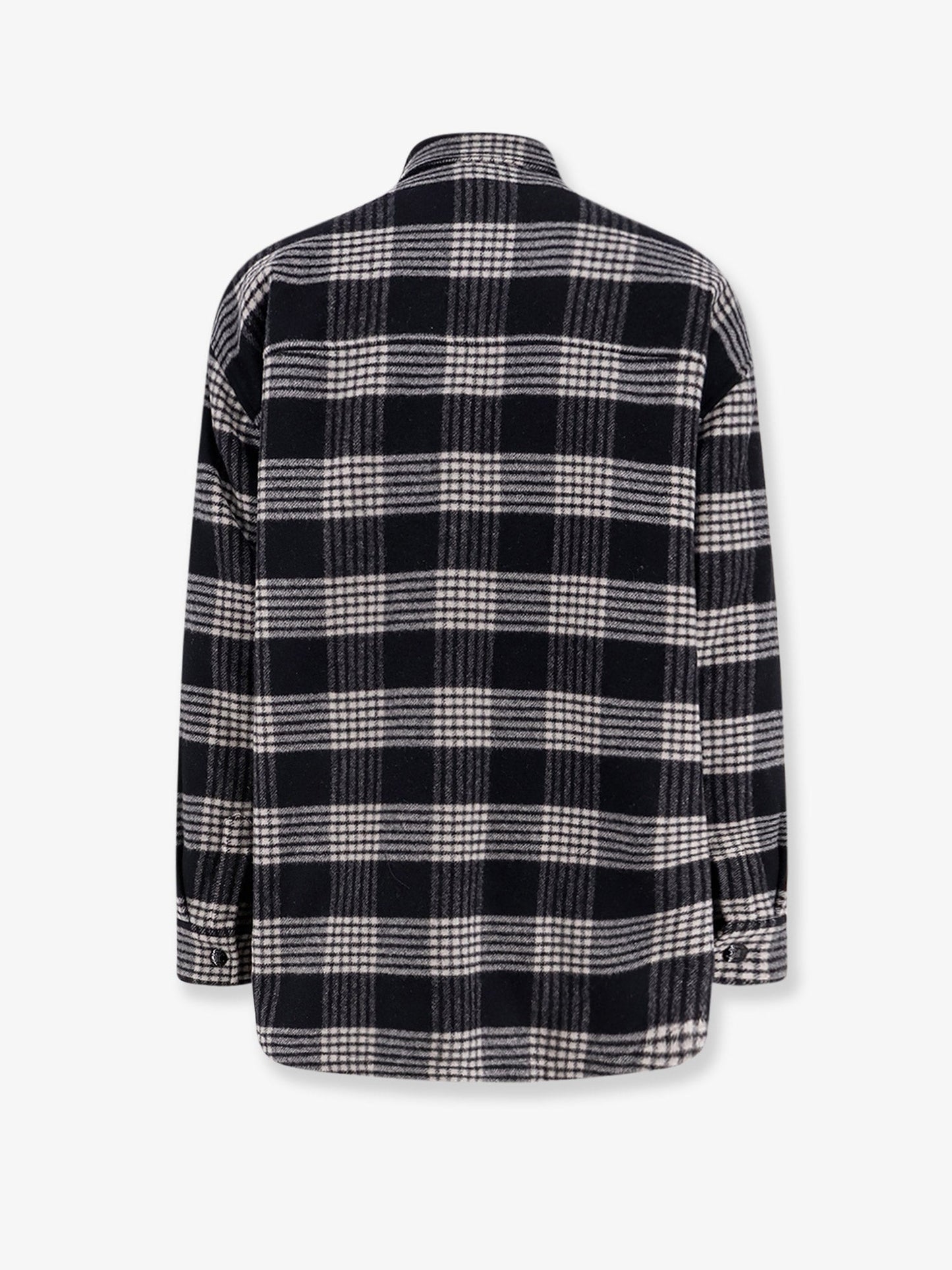 Celine Men Quilted Overshirt Wool Shirt CELINE