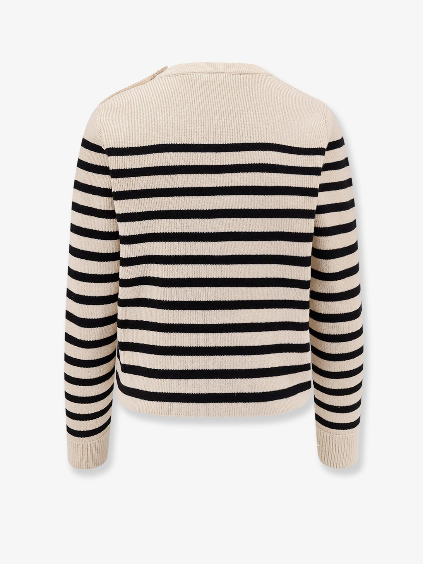 Celine Women Triomphe Cashmere And Wool Sweater CELINE