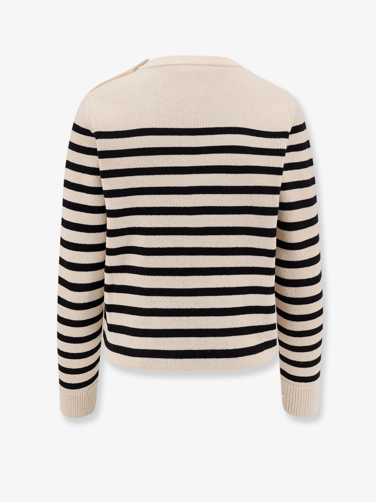Celine Women Triomphe Cashmere And Wool Sweater CELINE