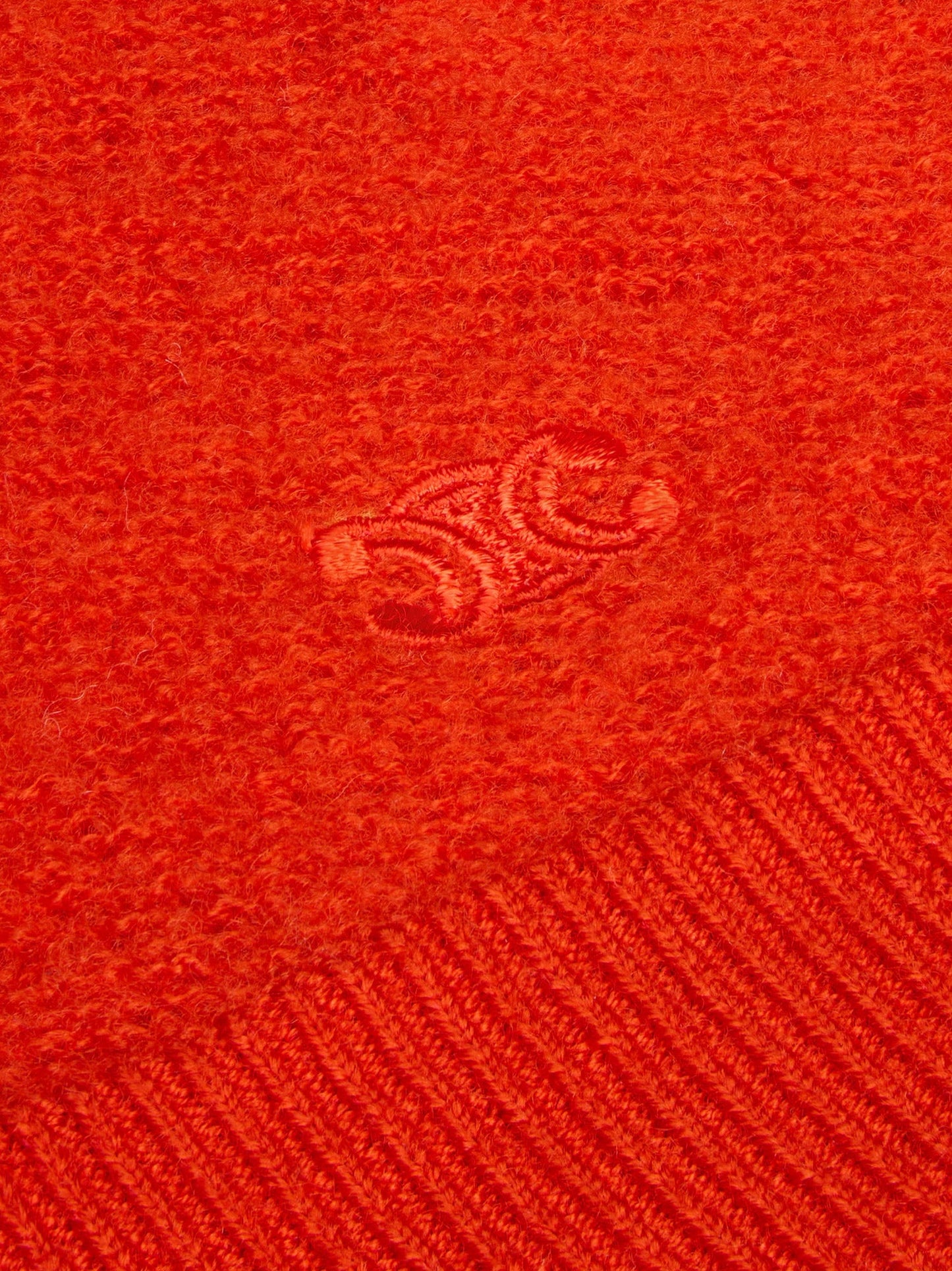 Celine Men Wool Sweater With Triomphe Detail CELINE